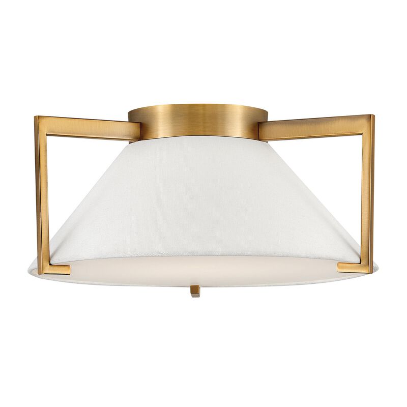 Calla 16 Inch Flush Mount by Hinkley
