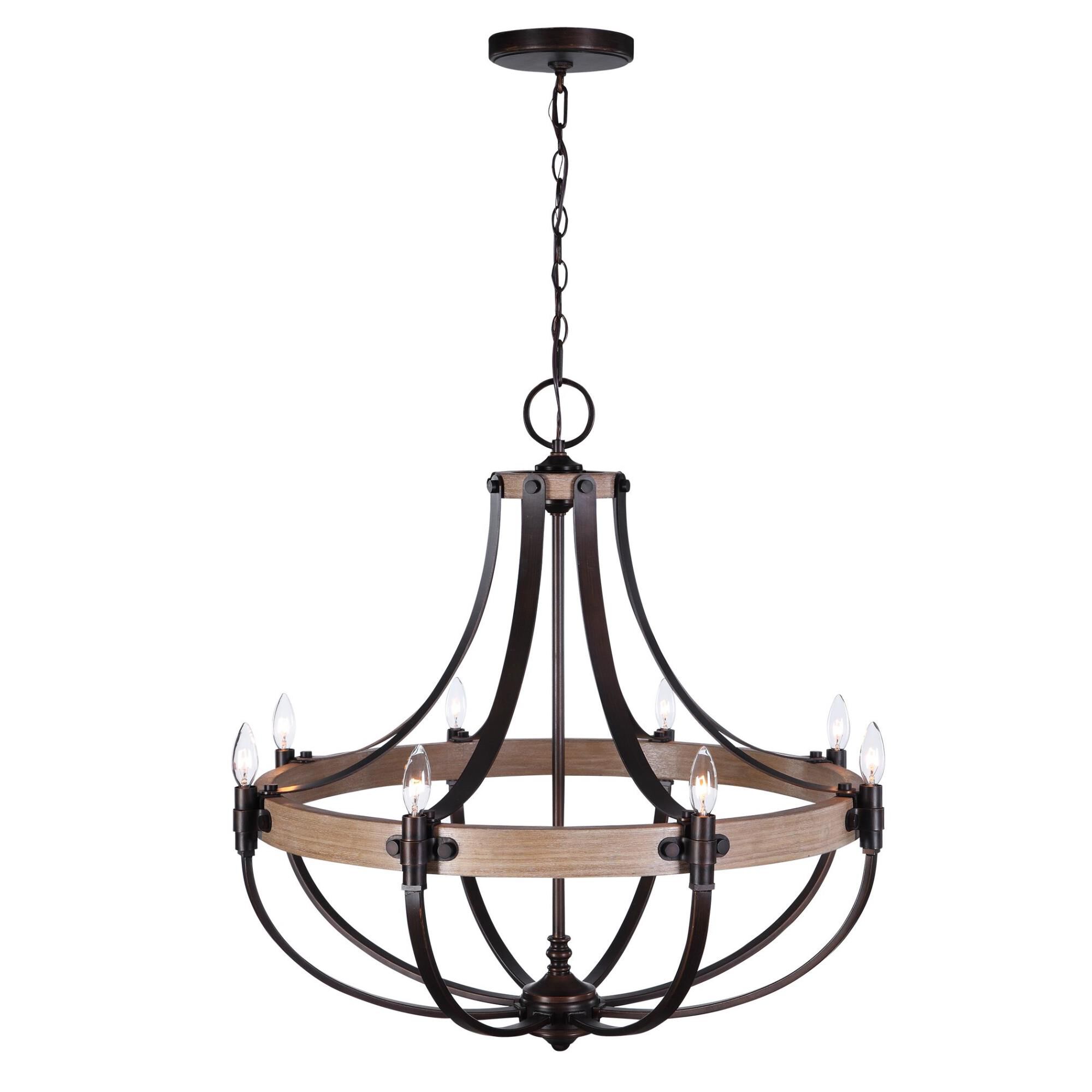 Kalizma Home Dubois 32 Inch 8 Light Chandelier by Uttermost
