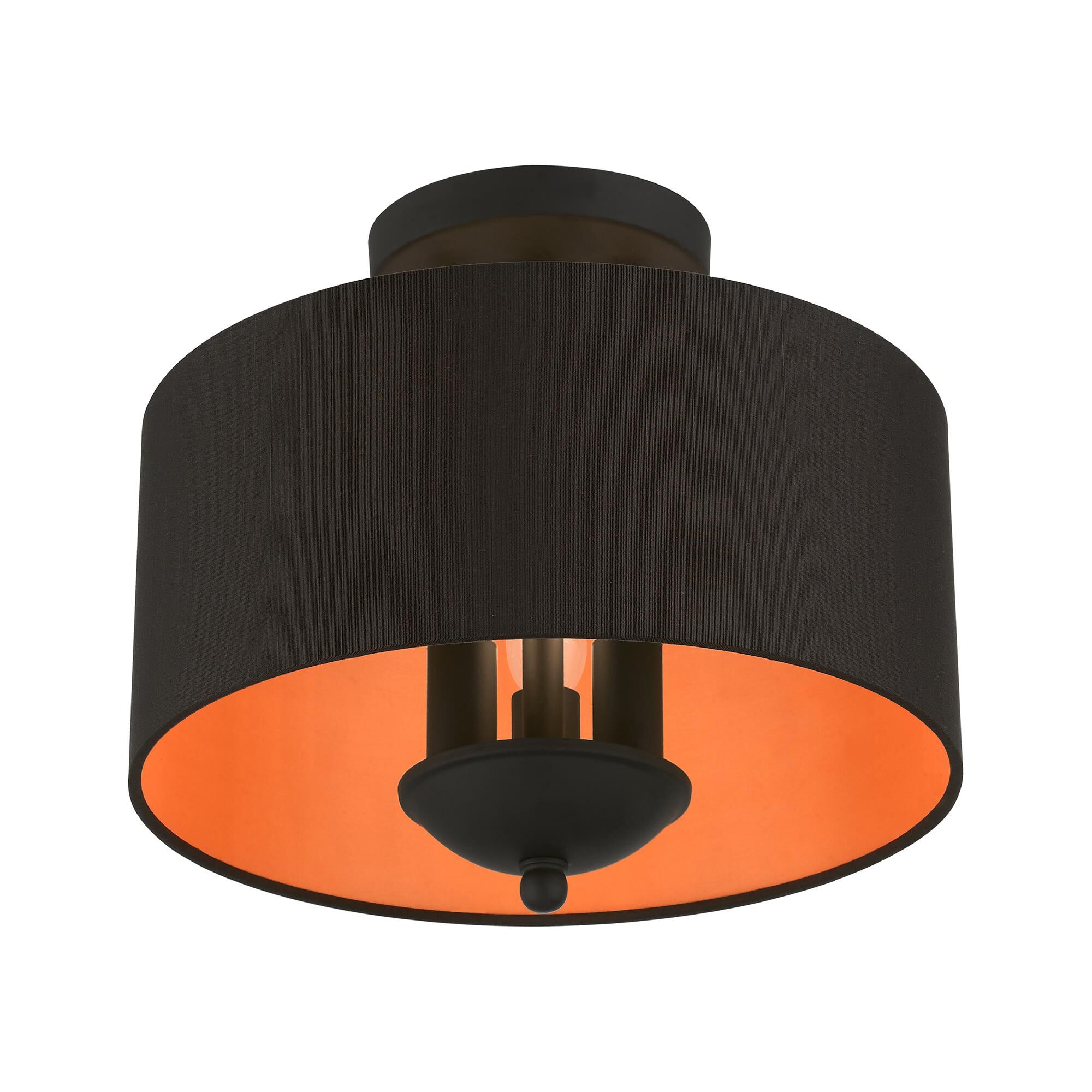 Bradhurst 3 Light Semi Flush Mount by Livex Lighting