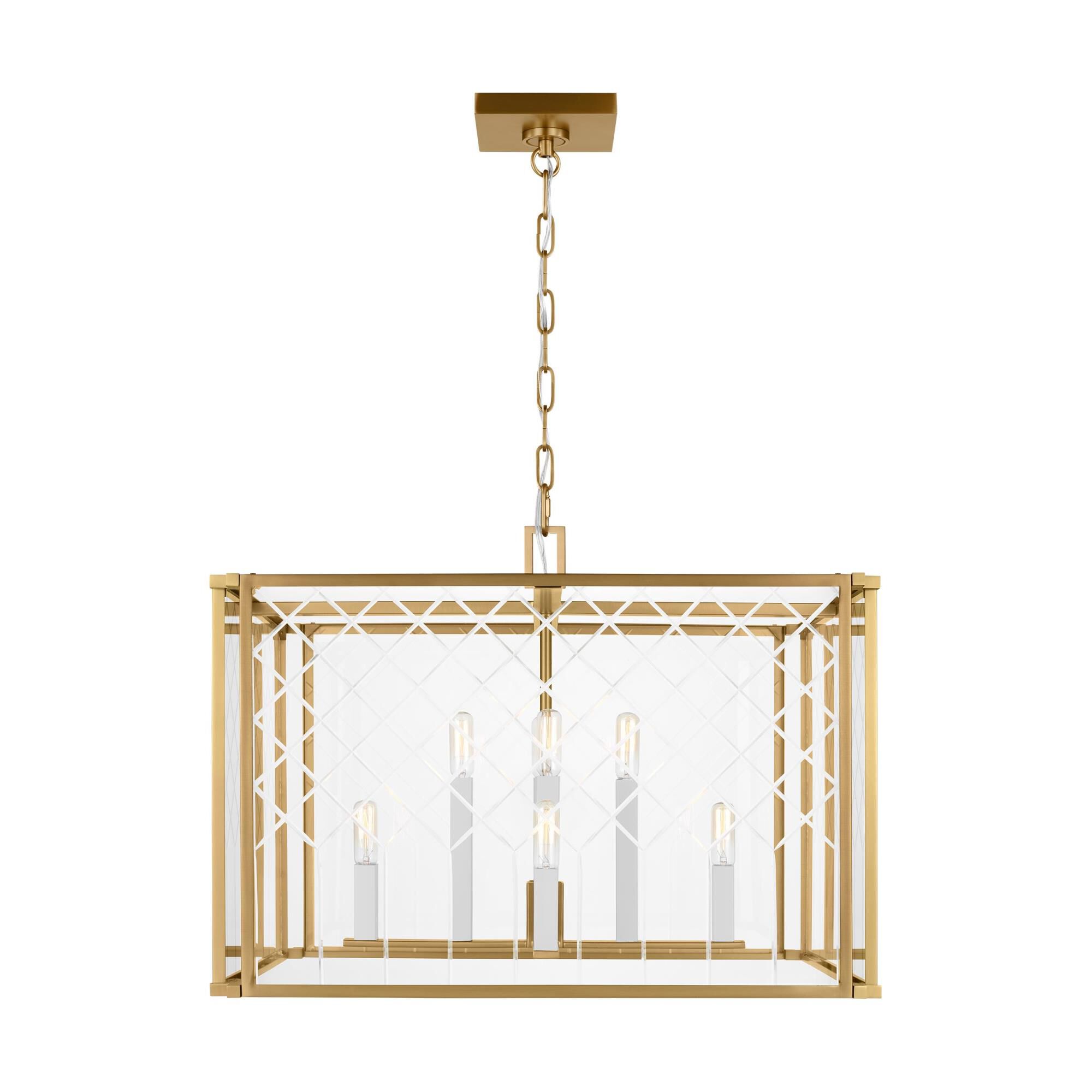 Erro 24 Inch Cage Pendant by Visual Comfort Studio Collection