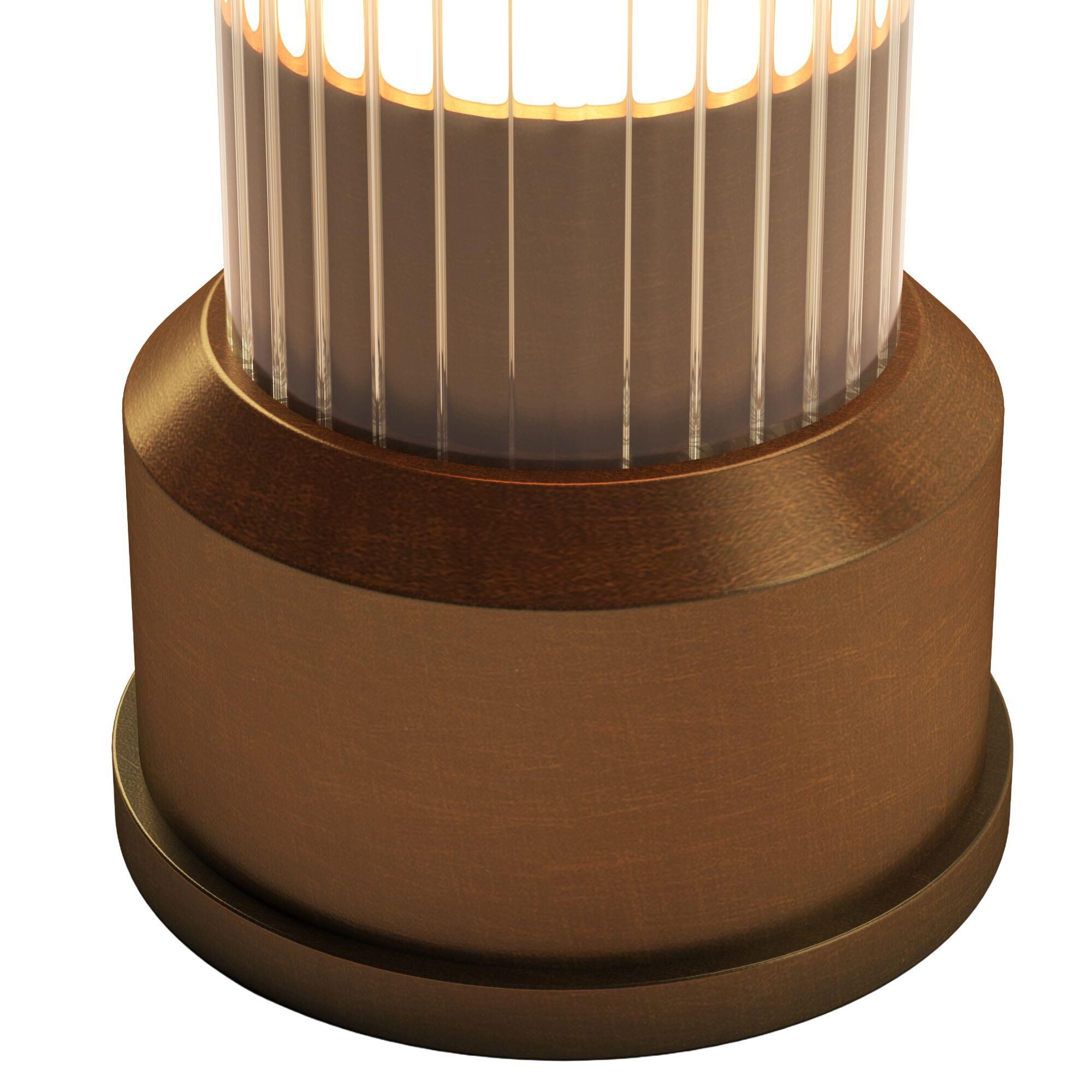 Kibun Candlestick 11 Inch Table Lamp by Bulbrite