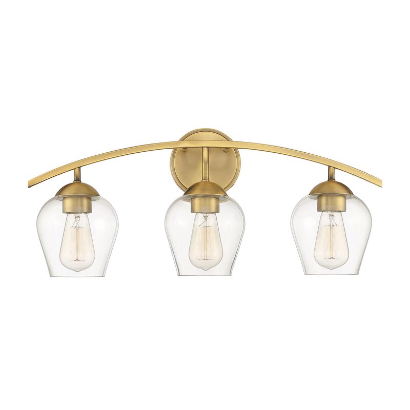 24 Inch 3 Light LED Bath Vanity Light by Meridian Lighting