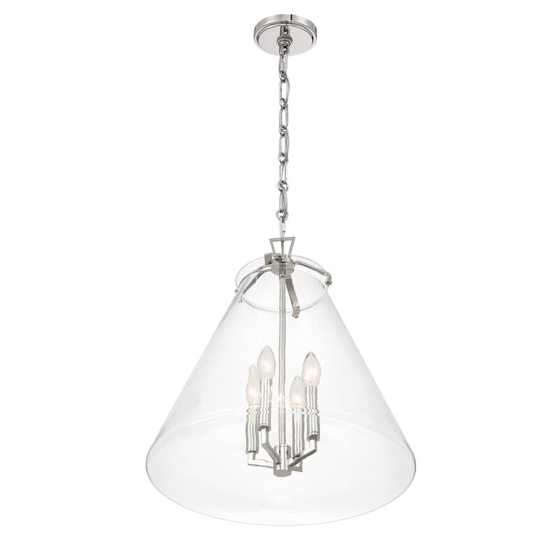 Voss 18 Inch Large Pendant by Crystorama