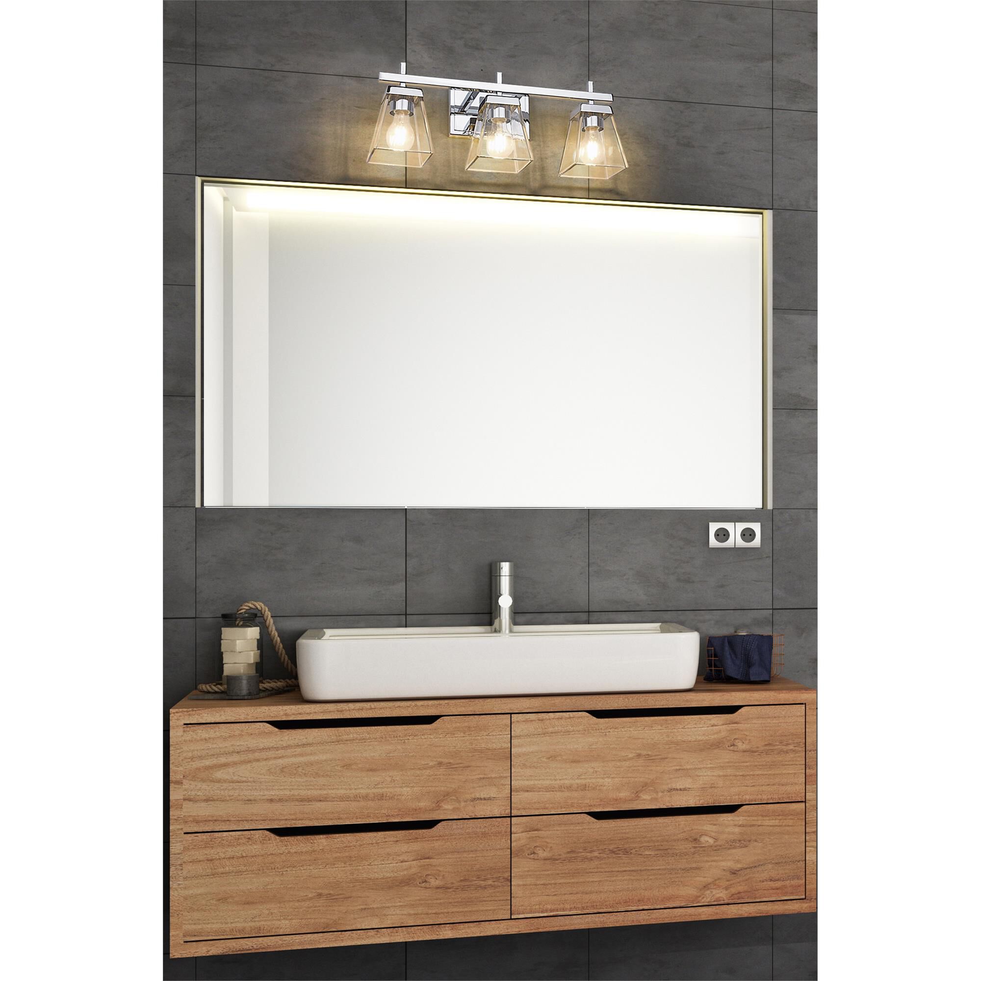 Lauren 22 Inch 3 Light Bath Vanity Light by Z-Lite