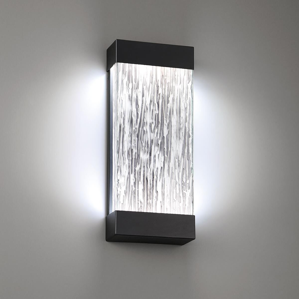 16 Inch Tall 2 Light LED Outdoor Wall Light by Eurofase Lighting