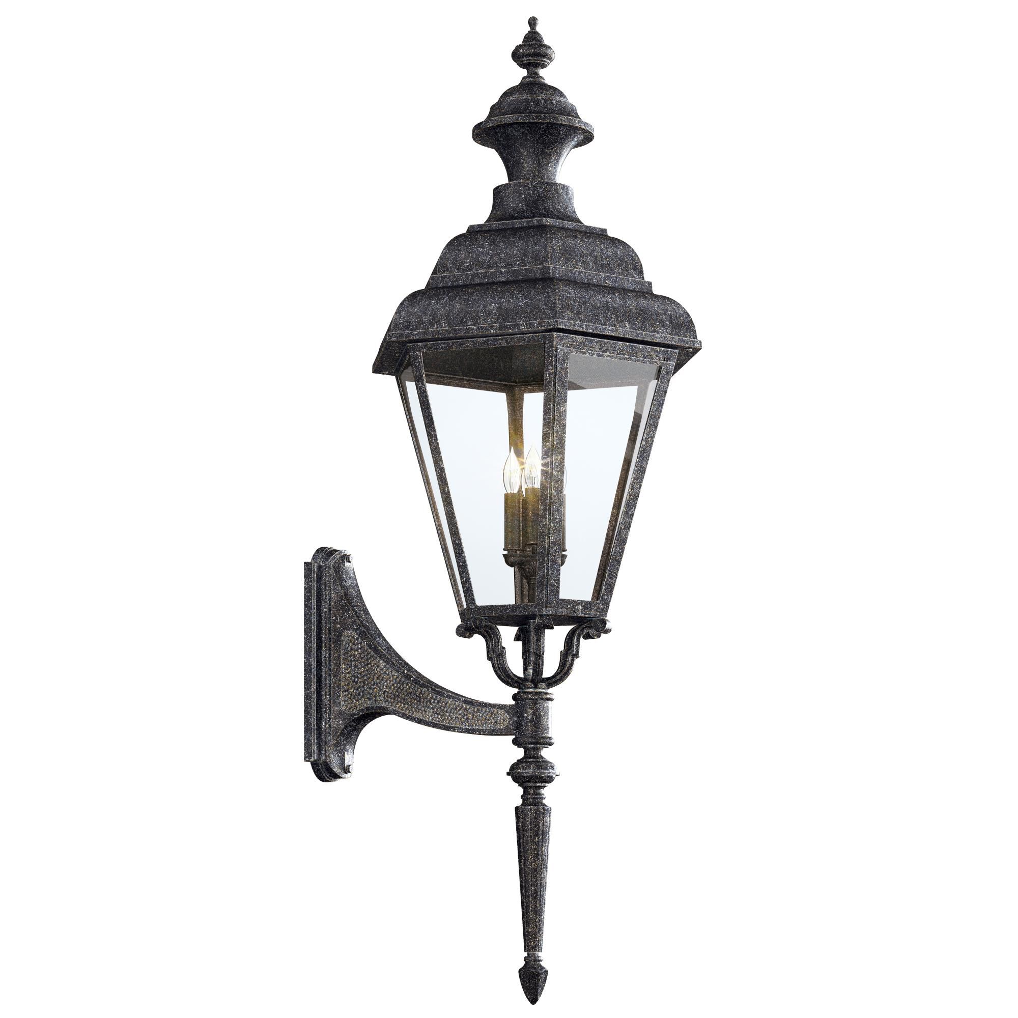 Jamestown 27 Inch Tall 4 Light Outdoor Wall Light by Hanover Lantern