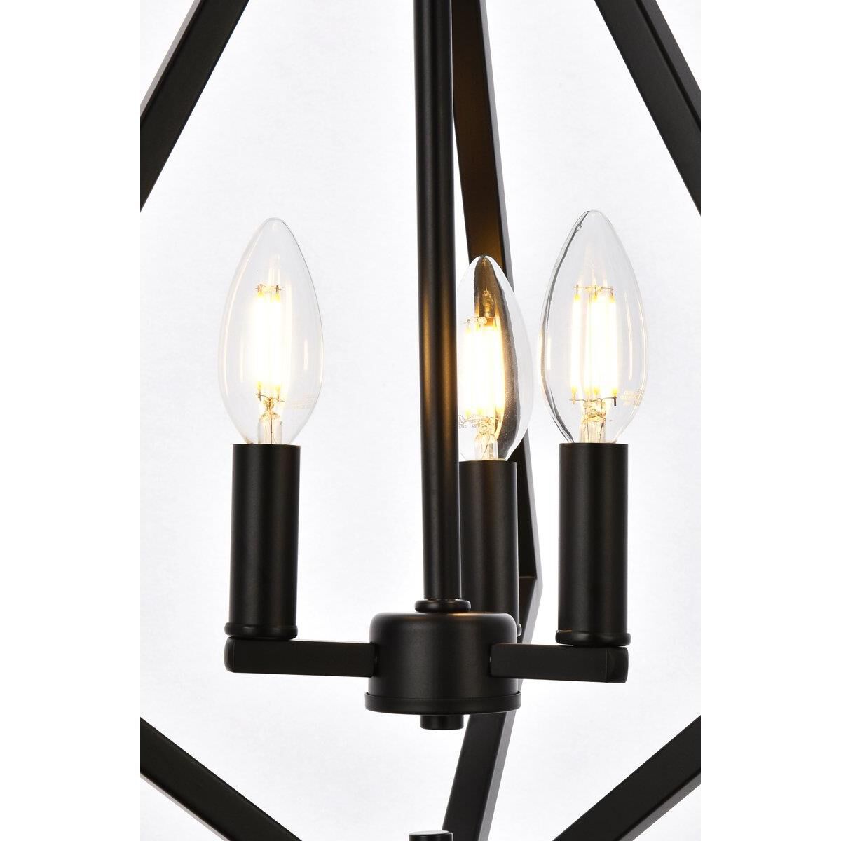 Irina 14 Inch Cage Pendant by Elegant Lighting