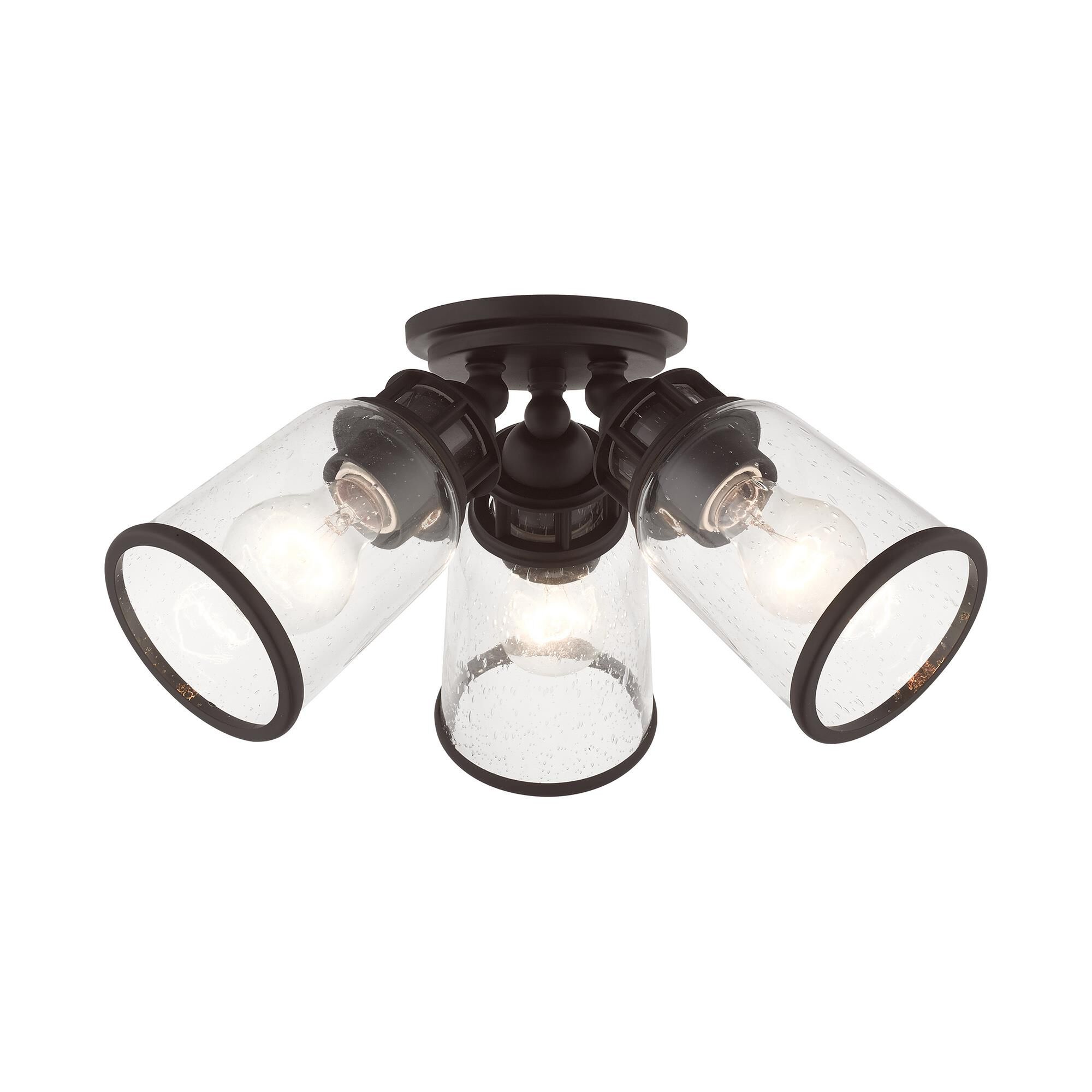 Lawrenceville 3 Light Flush Mount by Livex Lighting