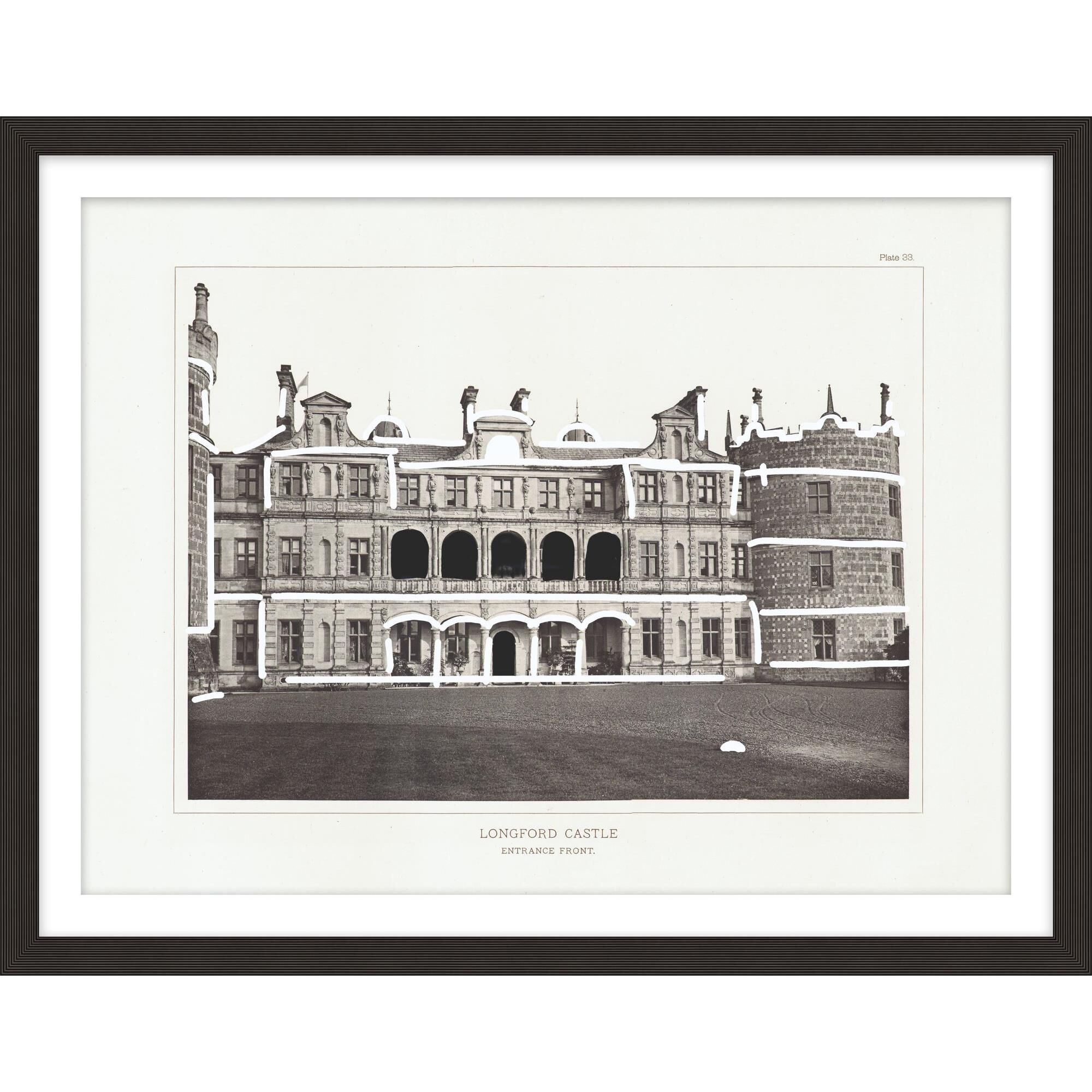 Architecture Plates Print by Level57