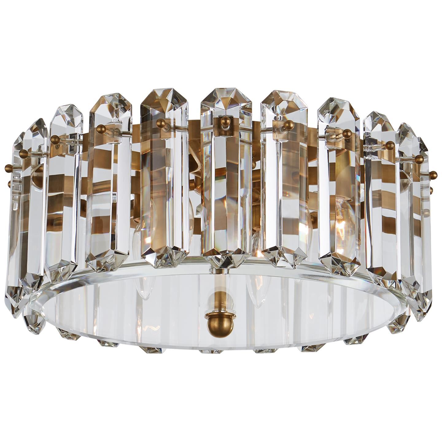 AERIN Bonnington 18 Inch 4 Light Flush Mount by Visual Comfort Signature Collection