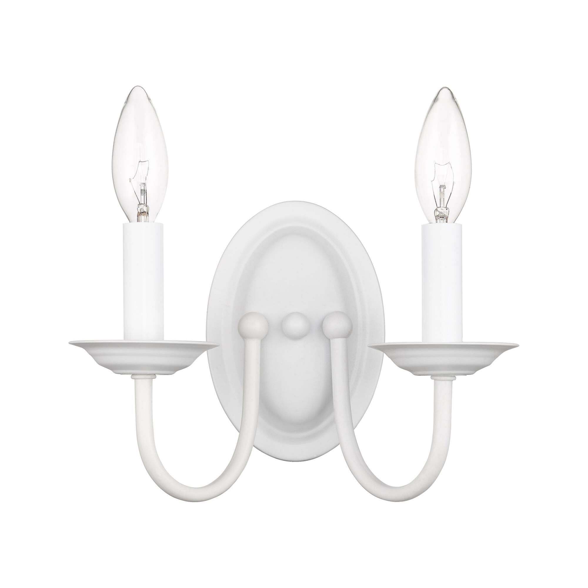 Shown in White finish