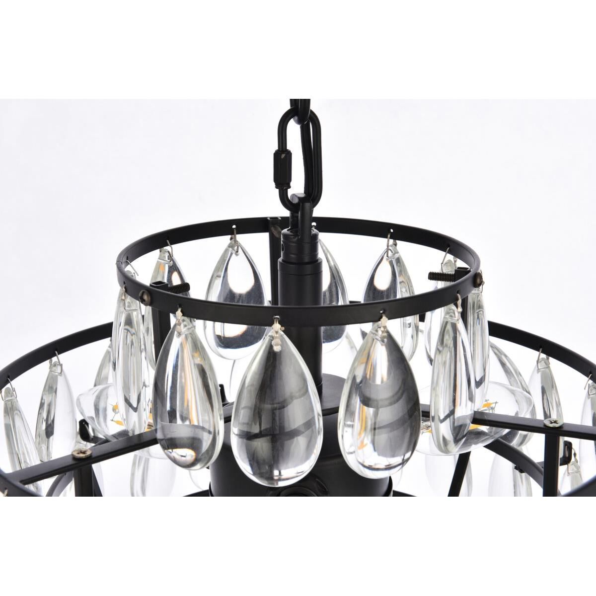 Mila 12 Inch Mini Pendant by Elegant Lighting