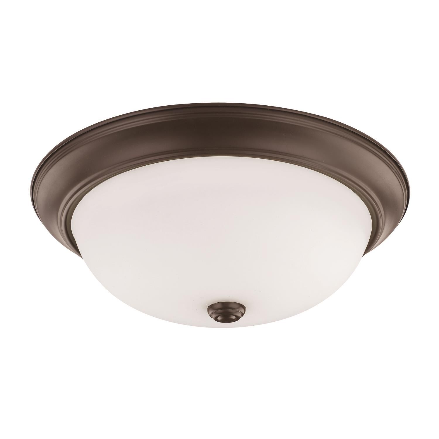 14 Inch 3 Light Flush Mount by Homeplace by Capital Lighting Fixture Company