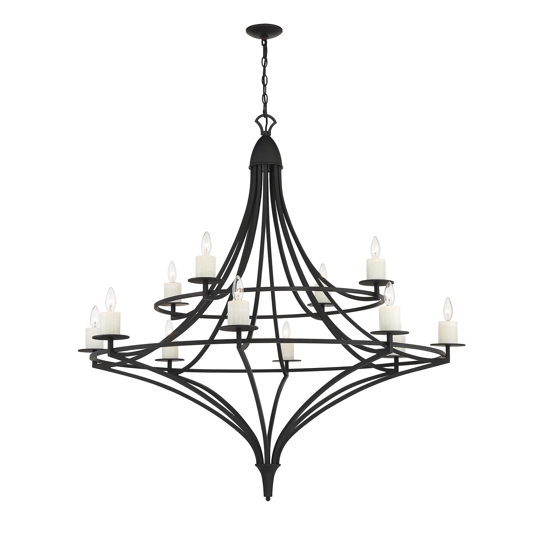 Director 50 Inch 12 Light Chandelier by Savoy House
