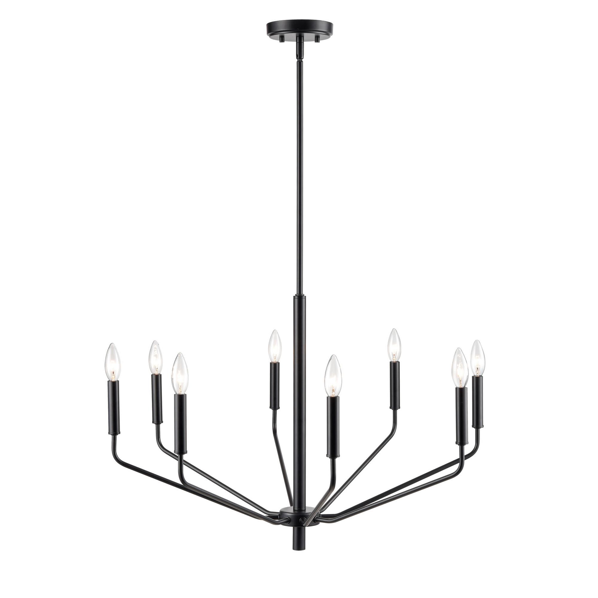 Laurell 30 Inch 8 Light Chandelier by Millennium Lighting