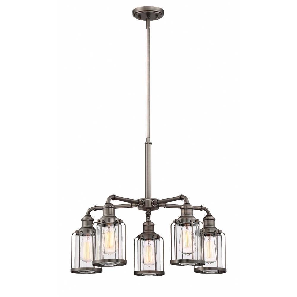 Anson 25 Inch 5 Light Chandelier by Designers Fountain