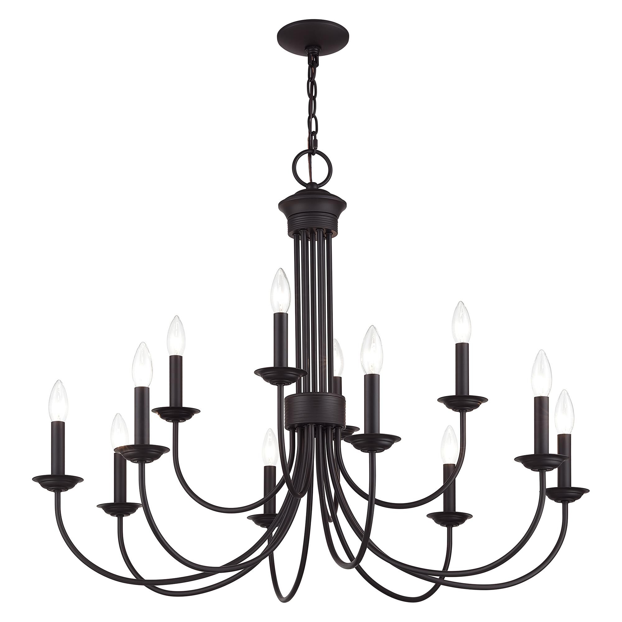 Estate 36 Inch Chandelier by Livex Lighting