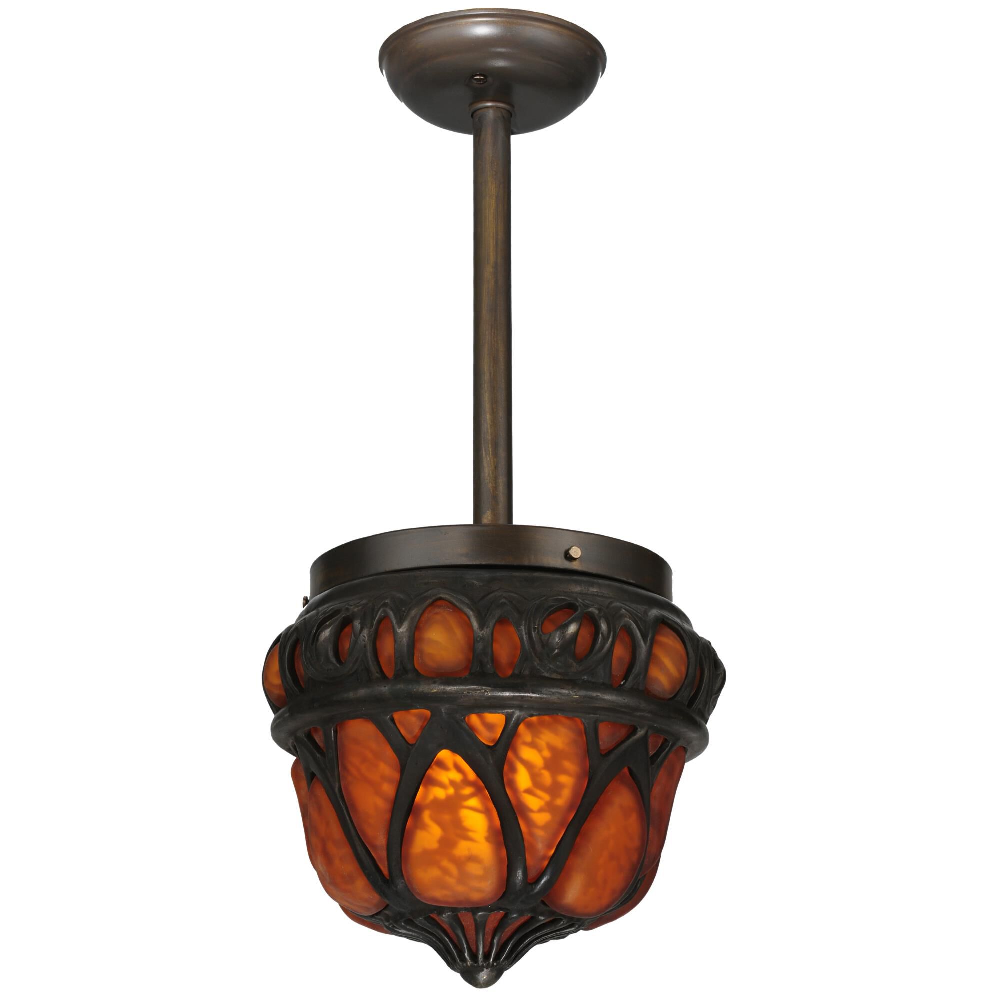 Gothic Crown 9 Inch Mini Pendant by Meyda Lighting