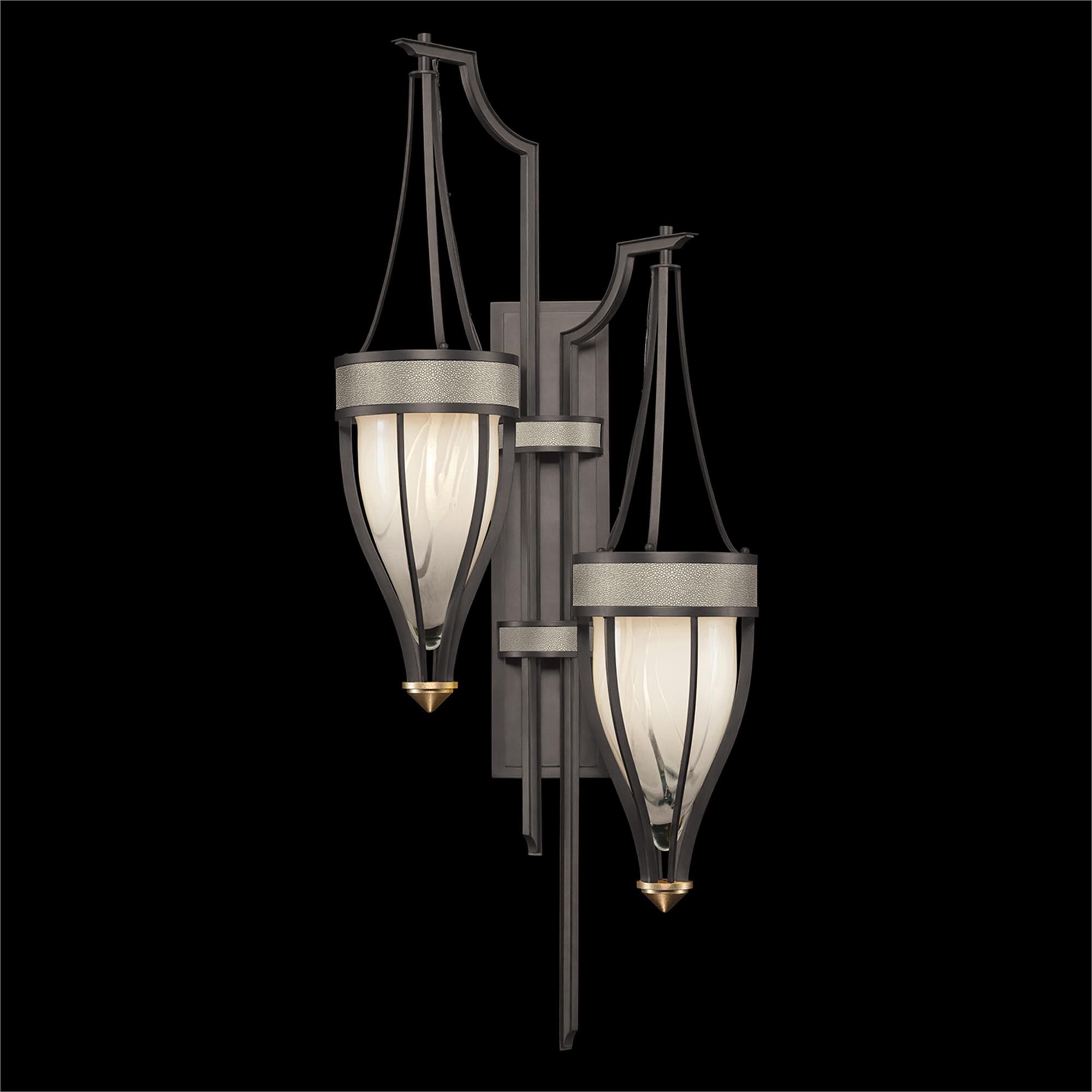 Shown in Midnight Steel and Brass  finish and Coco accent