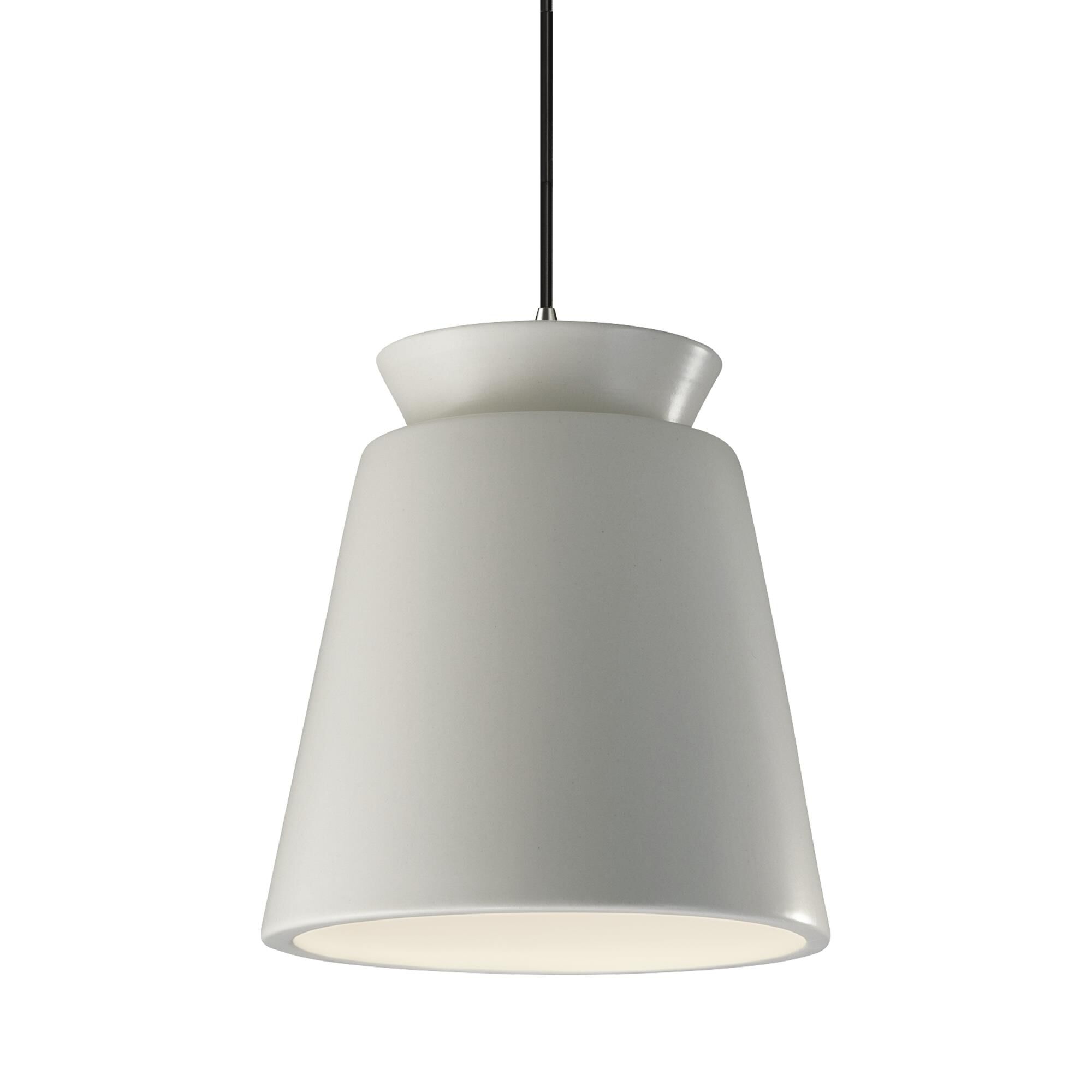 Radiance Trapezoid 14 Inch Large Pendant by Justice Design Group