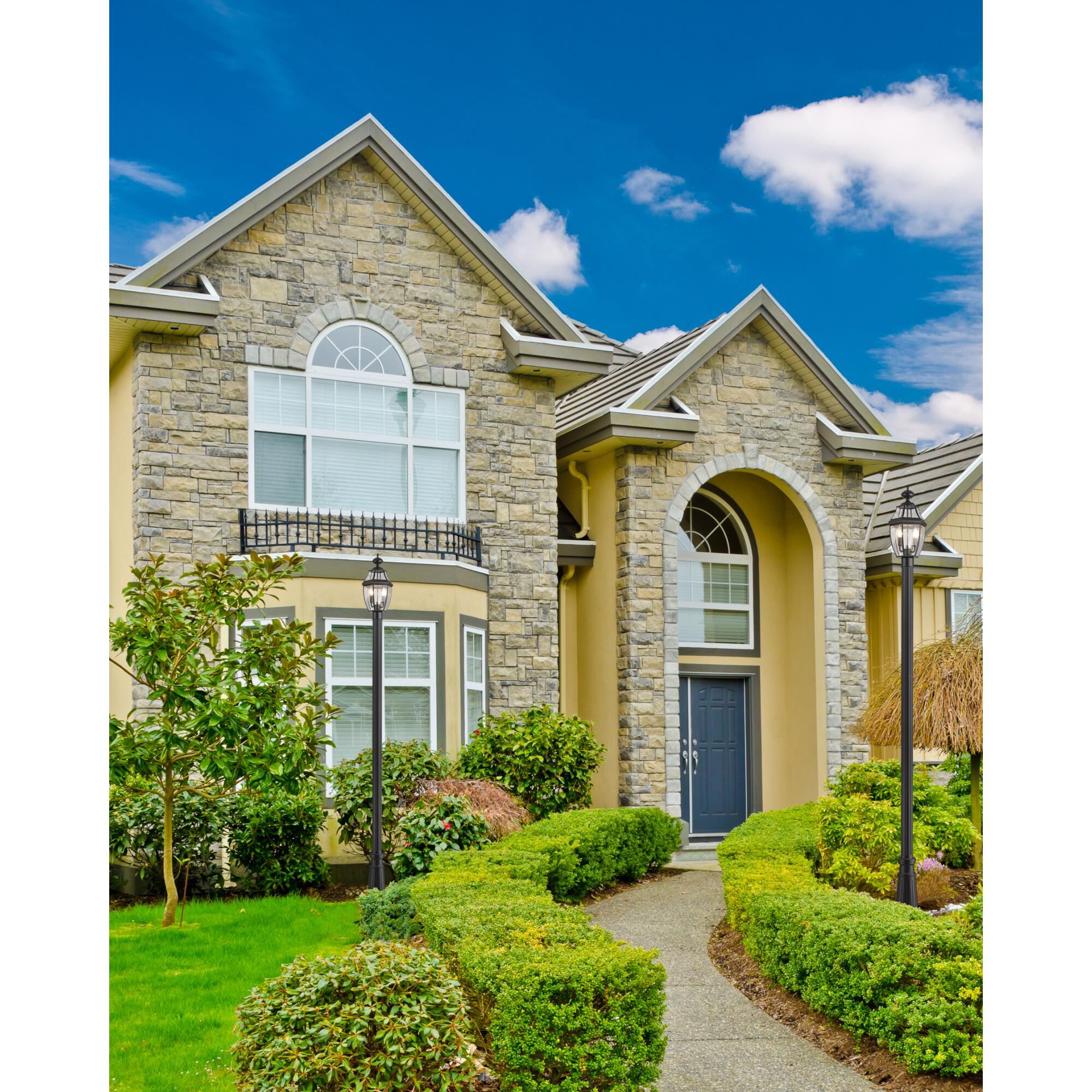 Westover 114 Inch Tall 3 Light Outdoor Post Lamp by Z-Lite