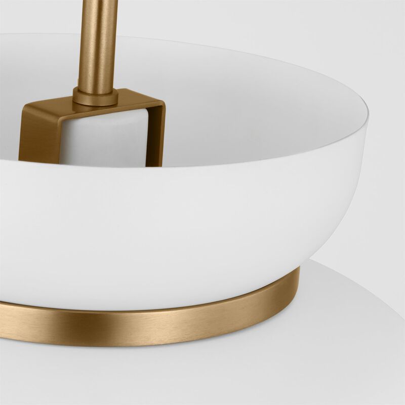 Visual Comfort Studio Collection Drew & Jonathan Pemberton 12 Inch Mini Pendant