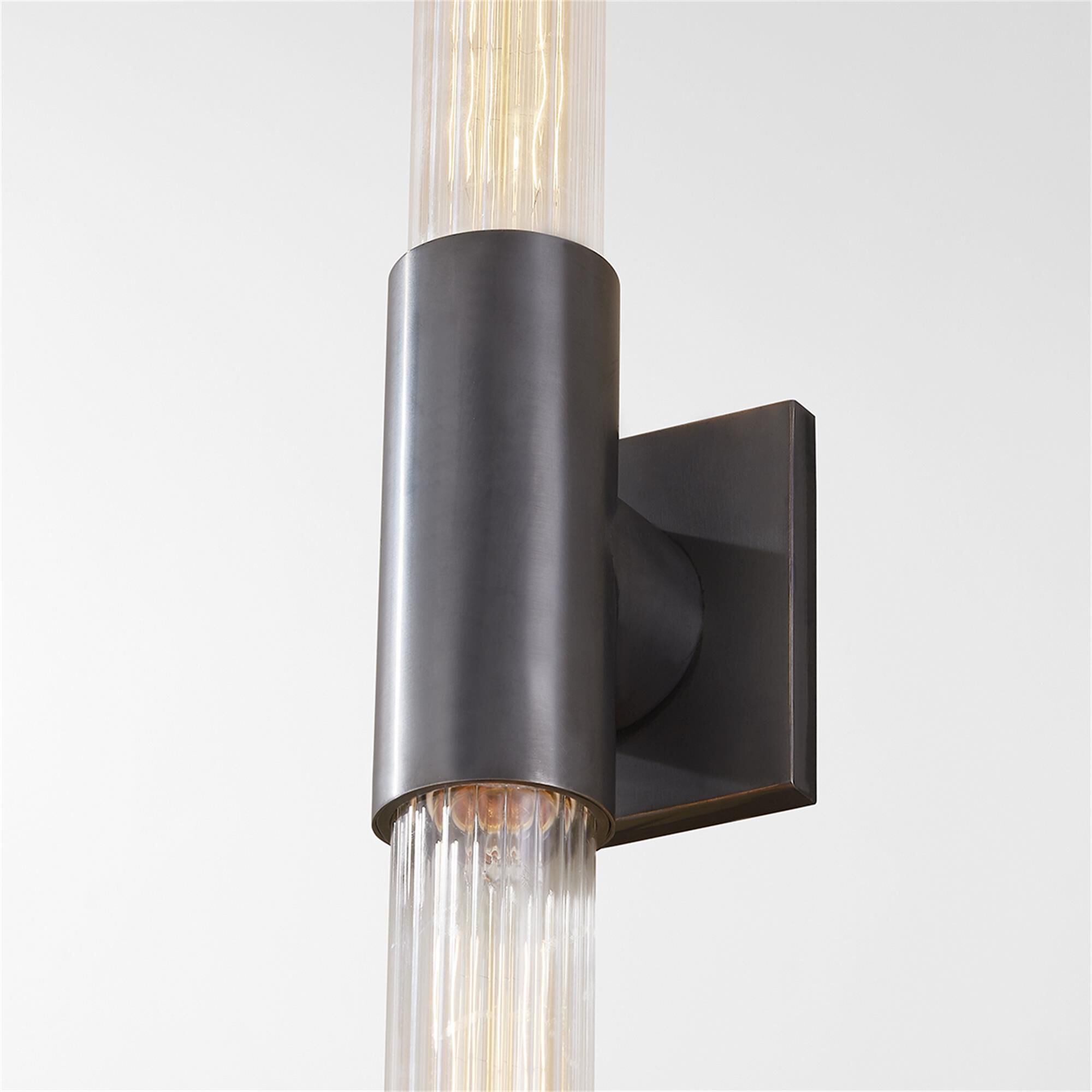 Asher Large 2 Light Wall Sconce,