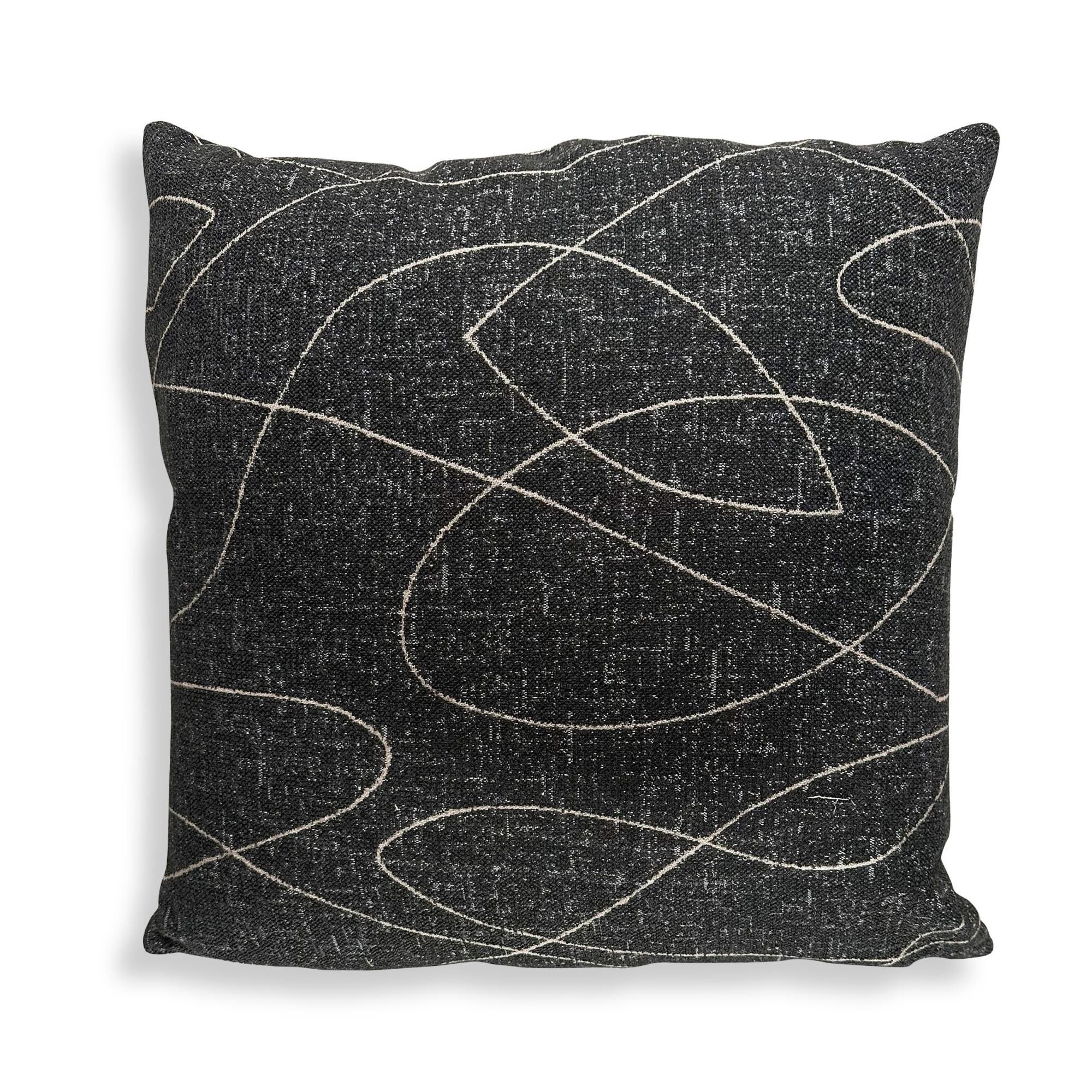 Loopy Loop 20 Inch Decorative Pillow by Uttermost