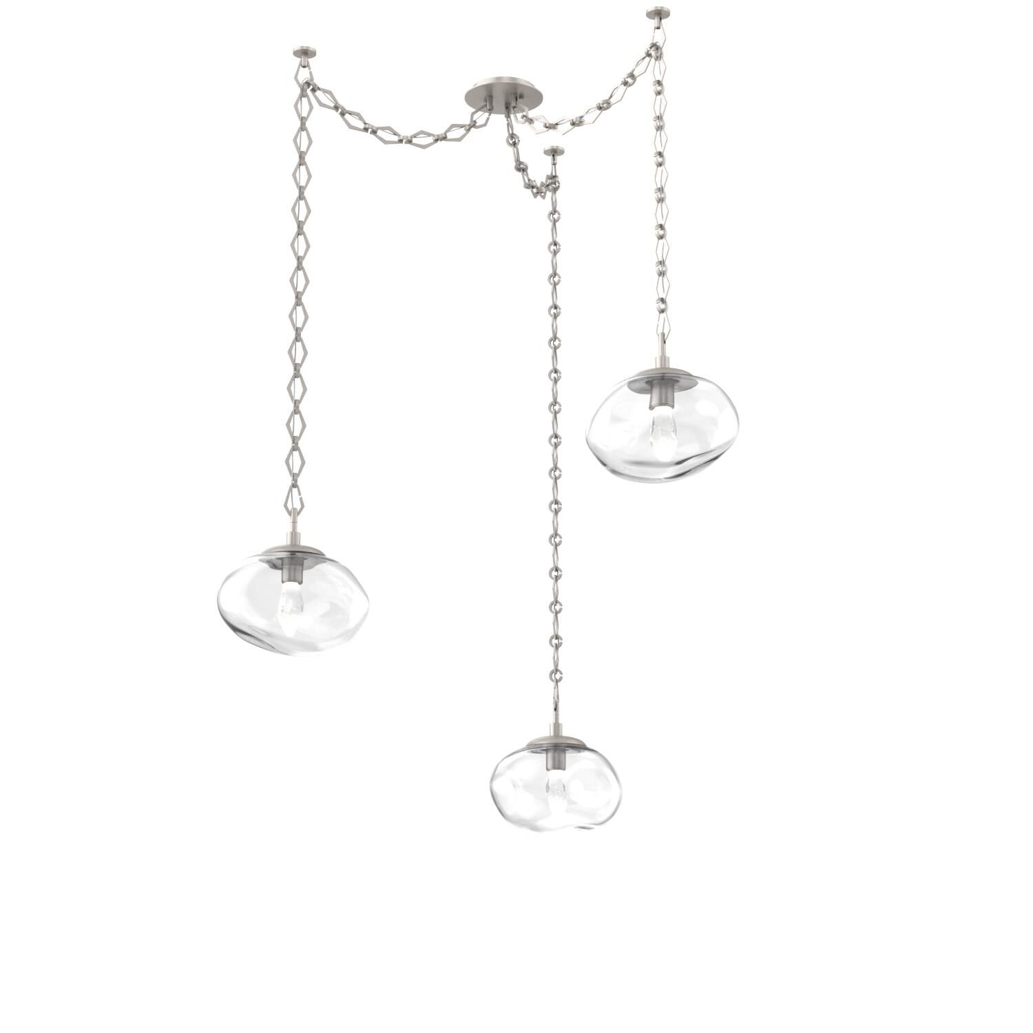 Levi Wilson Nova 19 Inch Multi Pendant Light by Hammerton Studio