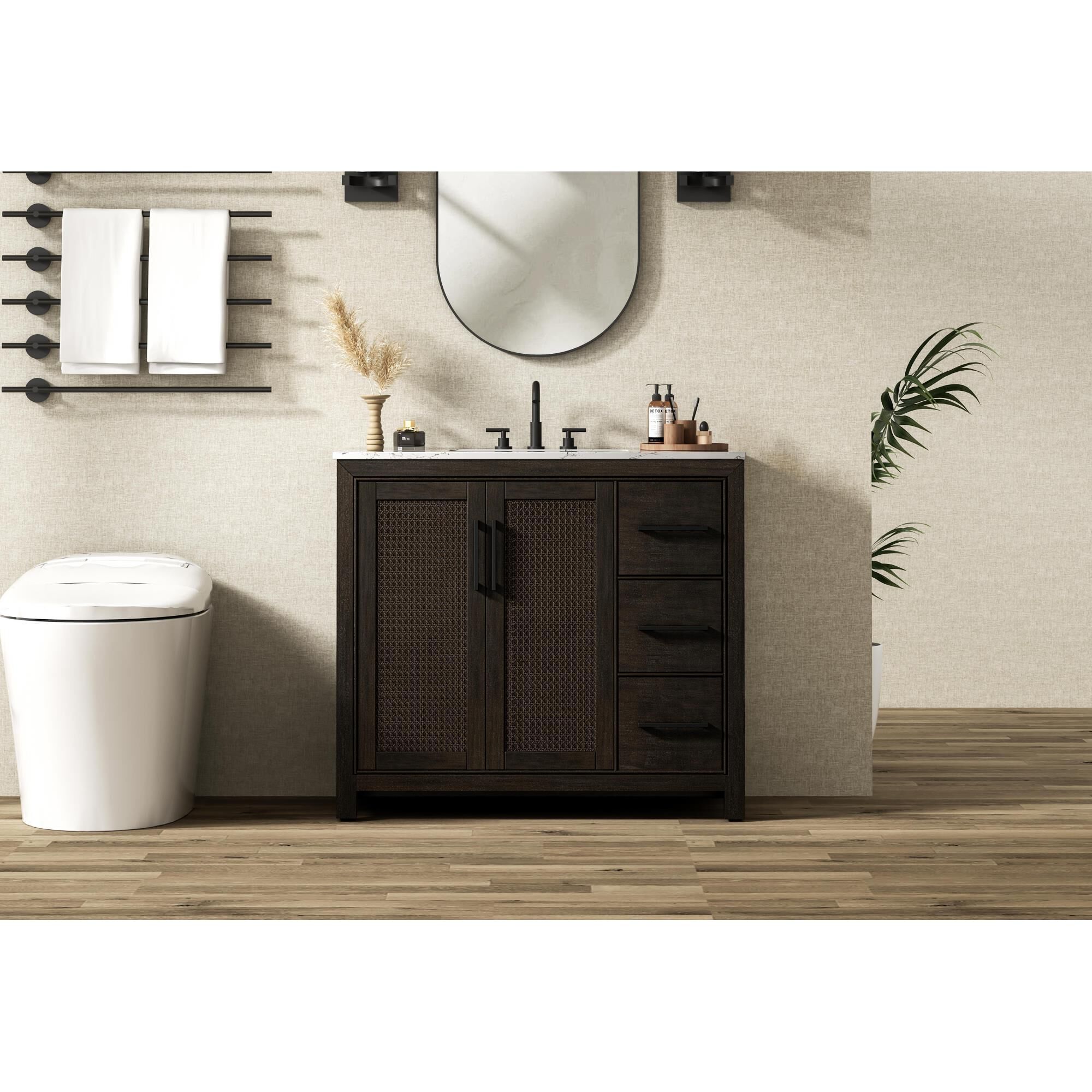Alina 42 Inch Bath Vanity by Elegant Dcor