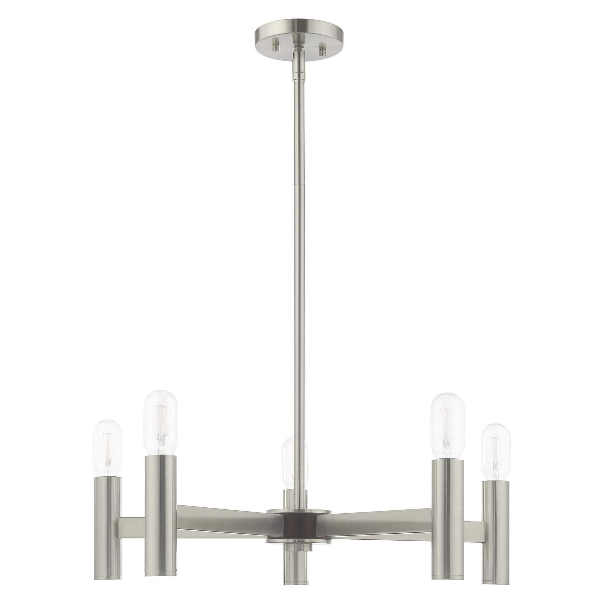 Shown in Brushed Nickel finish