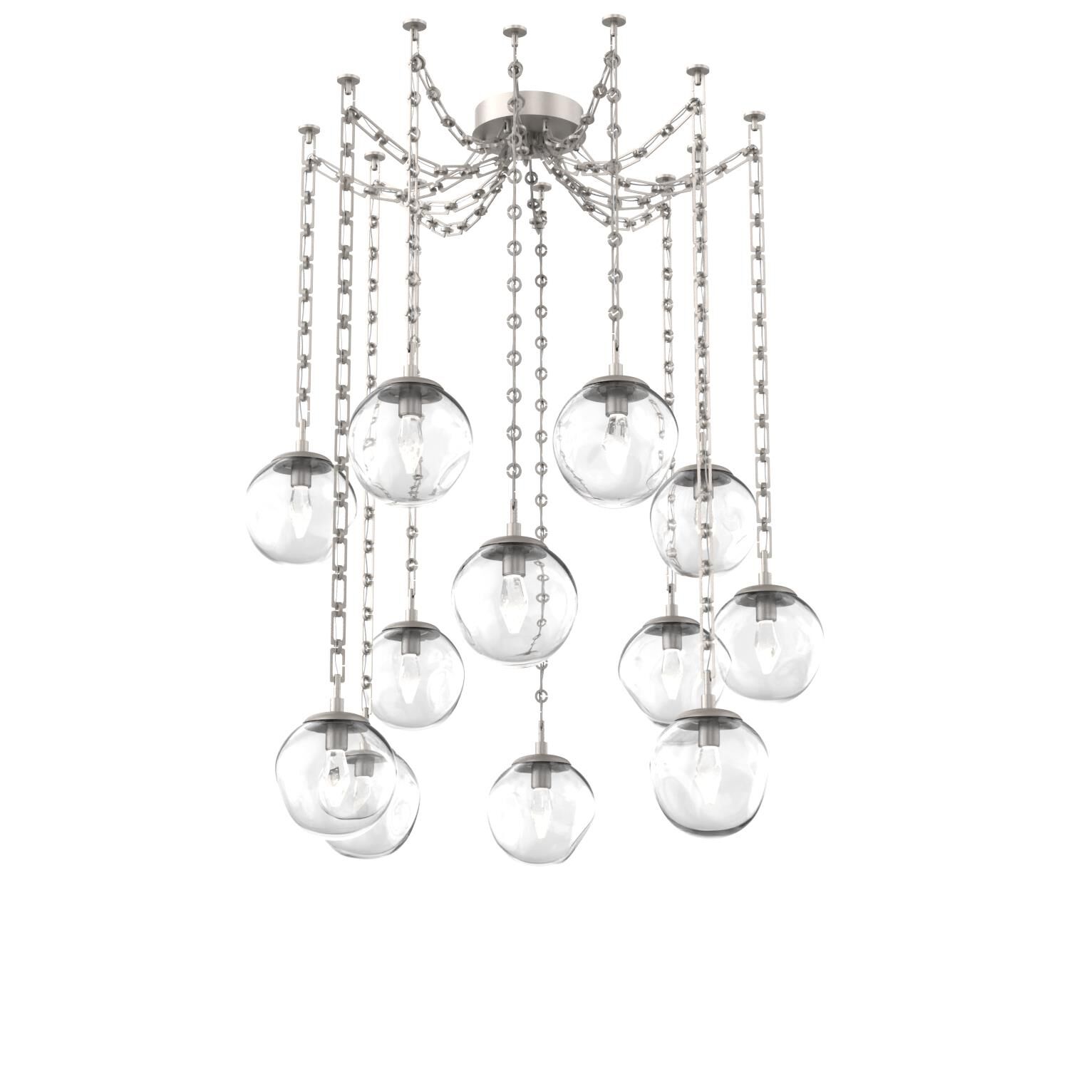 Levi Wilson Aster Multi Light Pendant by Hammerton Studio