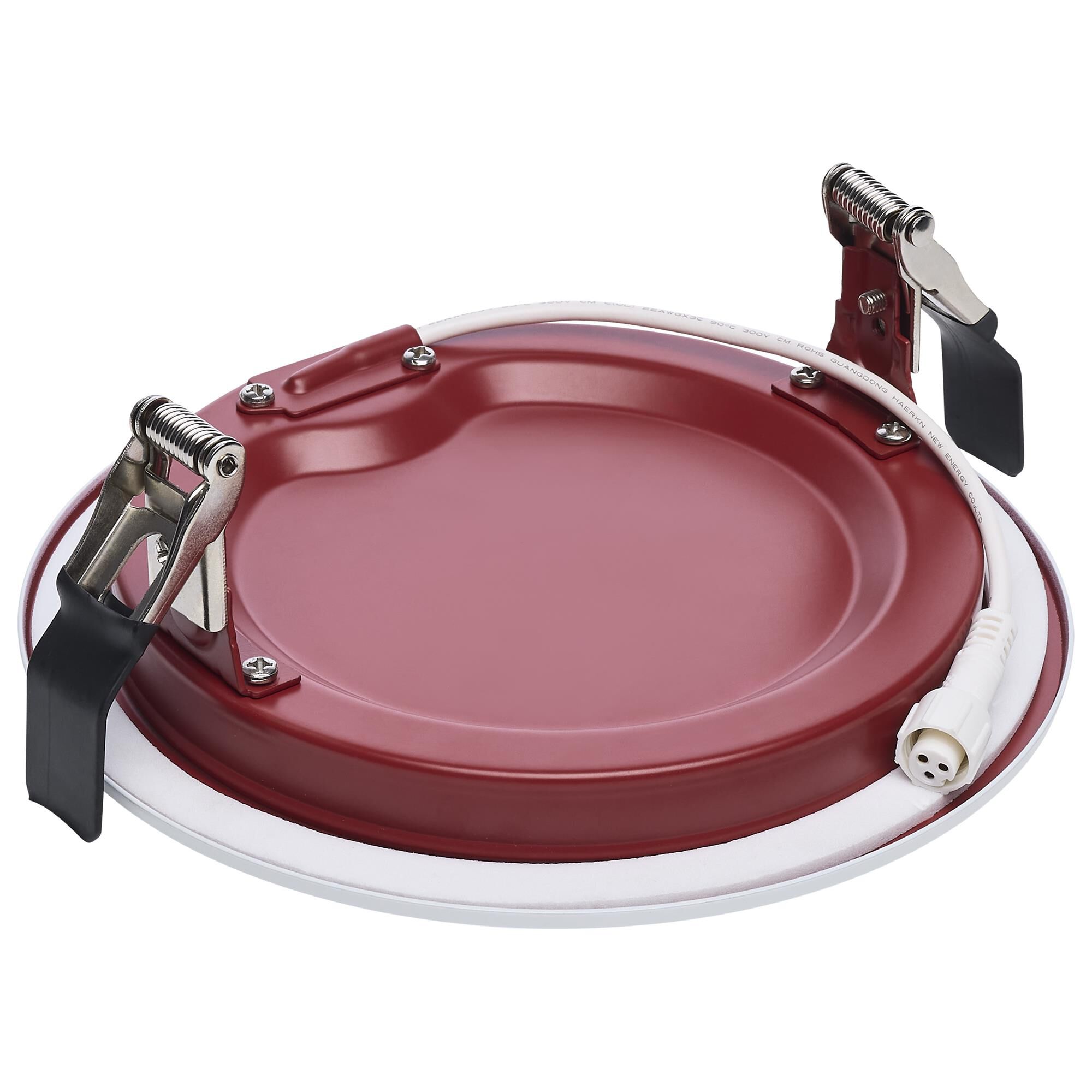 Shown in White and Red finish