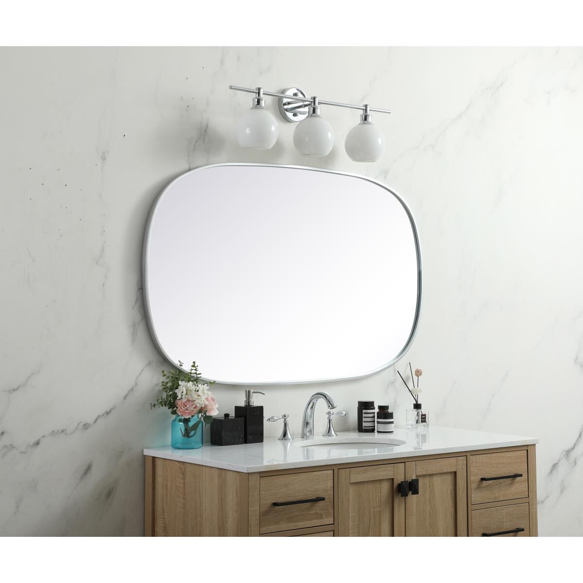 Brynn 48 Inch Decorative Mirror by Elegant Decor