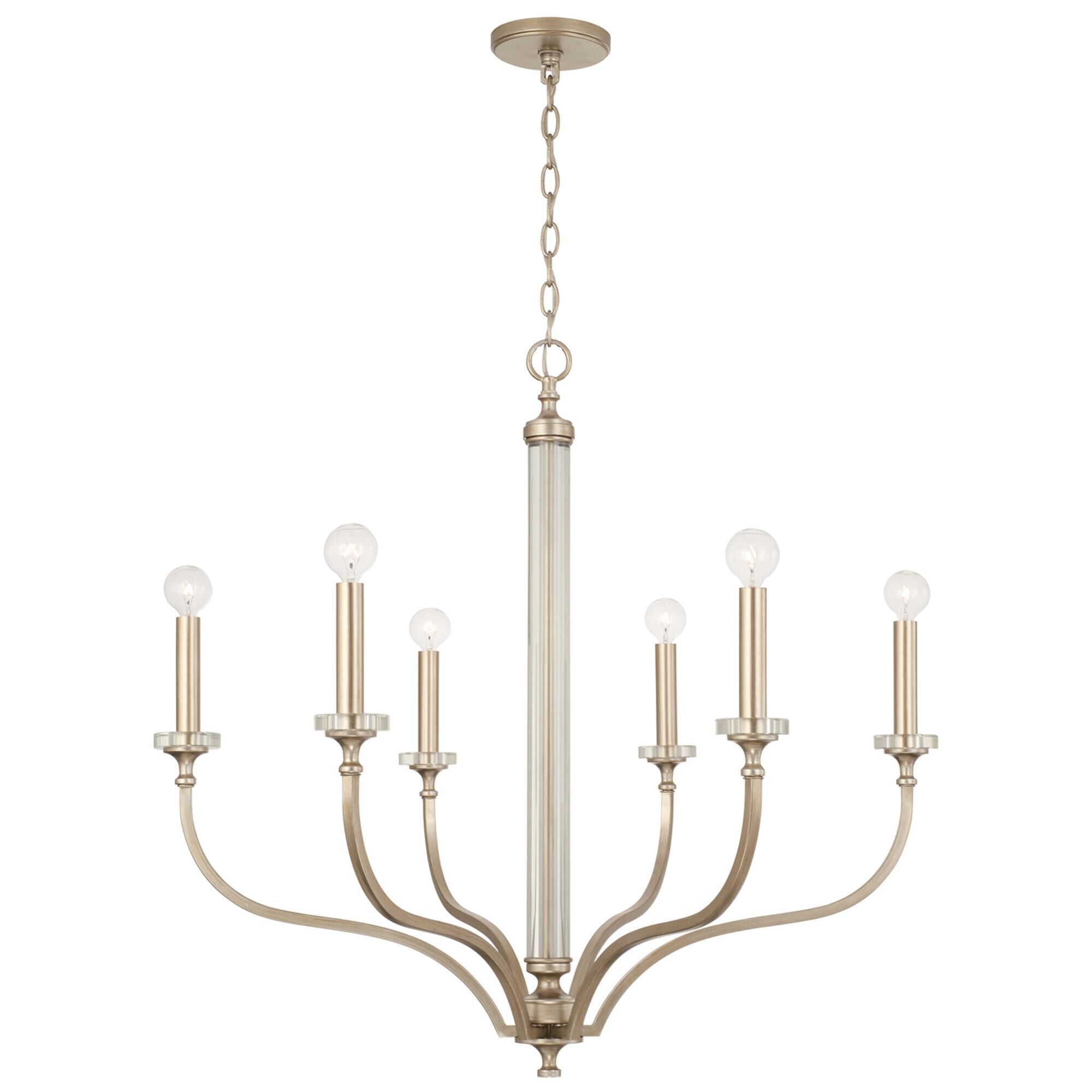 Shown in Brushed Champagne finish