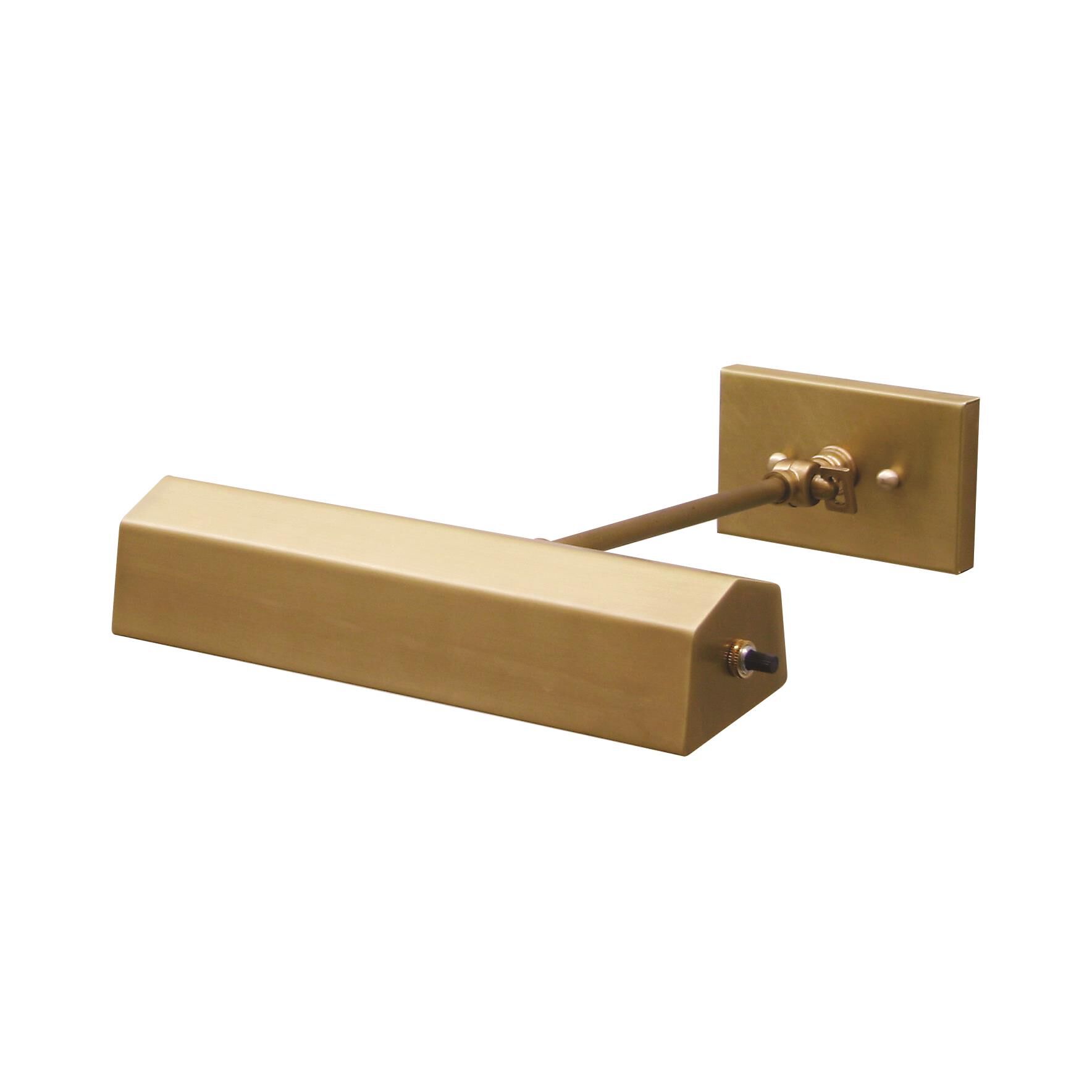 Shown in Weathered Brass finish and Metal shade