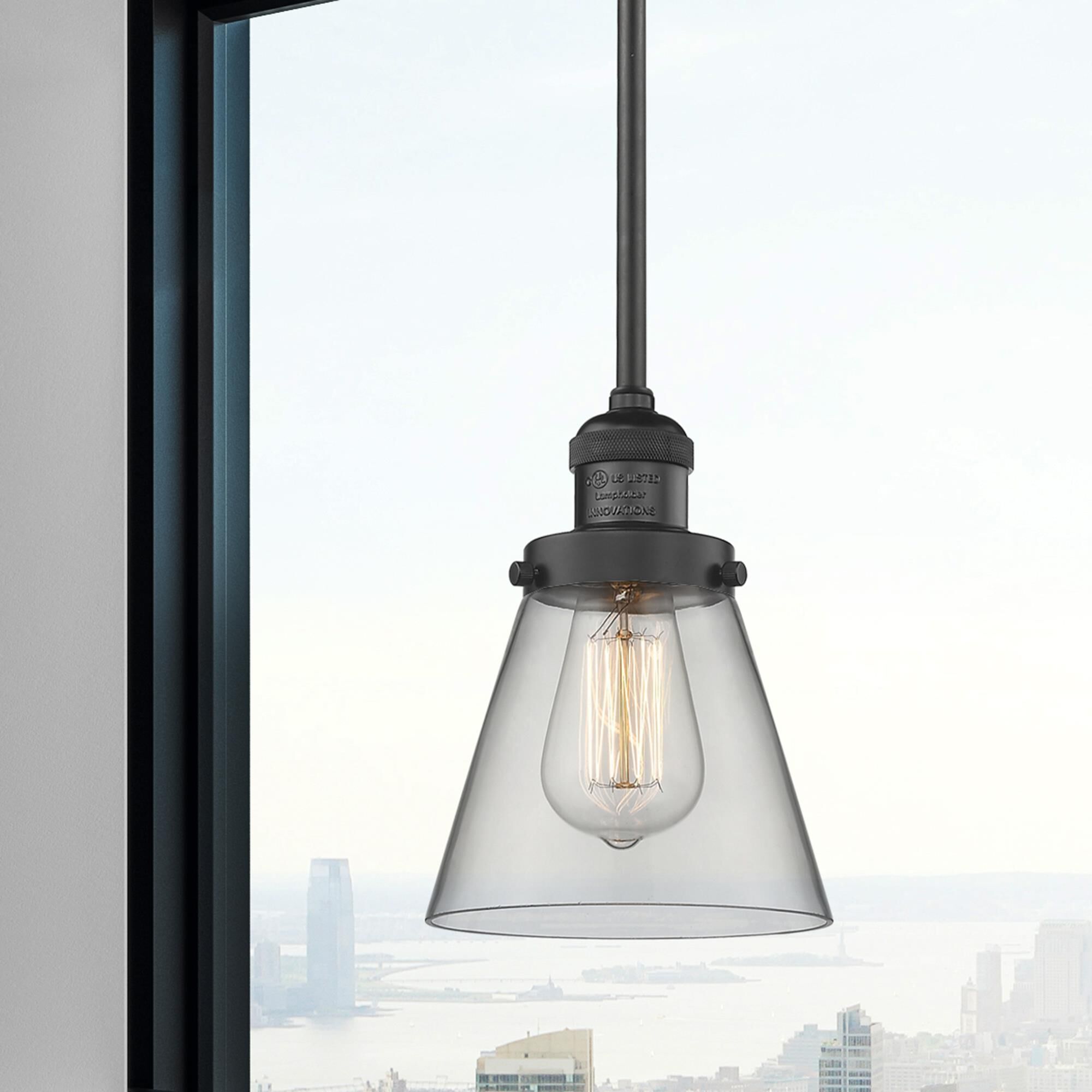 Bruno Marashlian Small Cone 6 Inch Mini Pendant by Innovations Lighting
