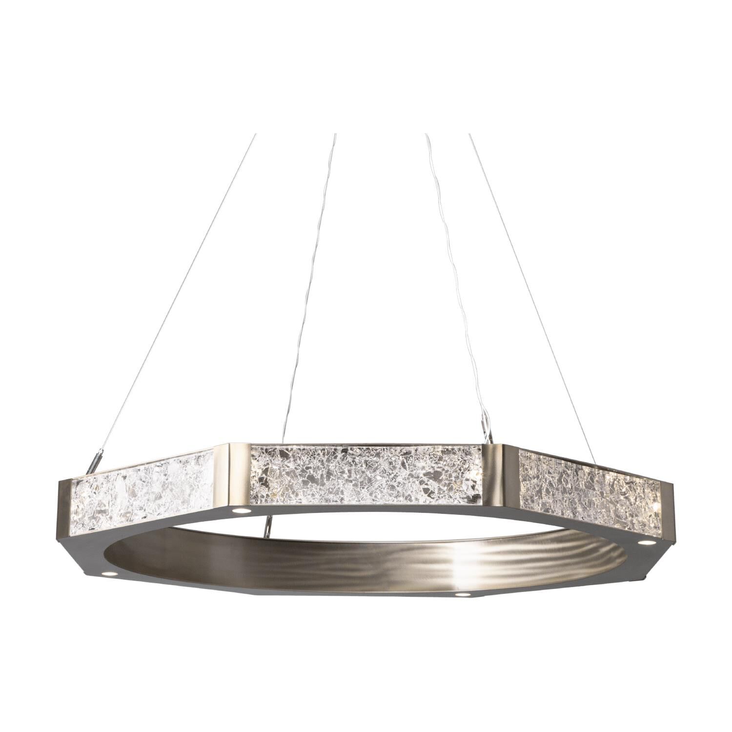 Levi Wilson Glacier 48 Inch 20 Light LED Chandelier,