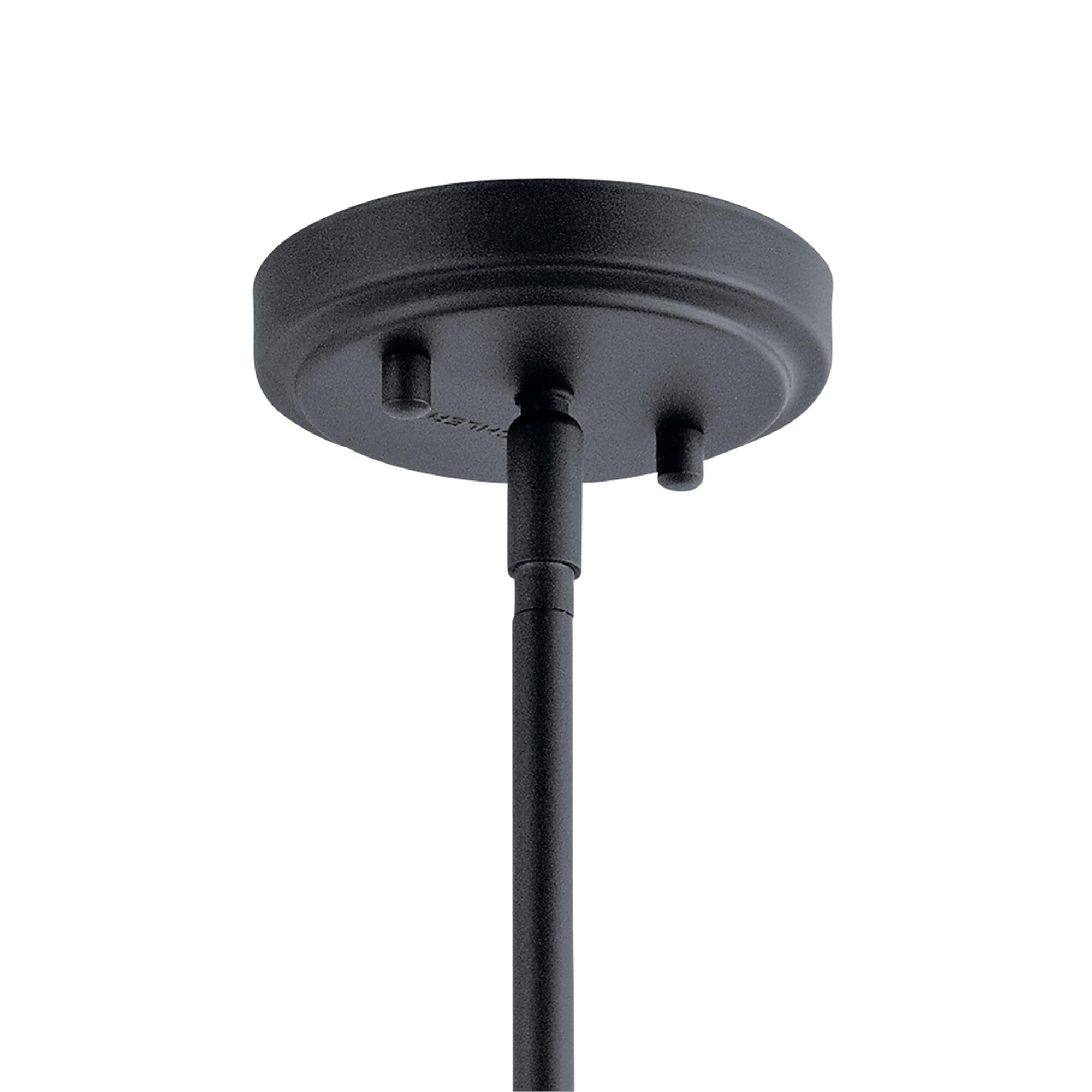 Shown in Black finish and Clear Seeded glass
