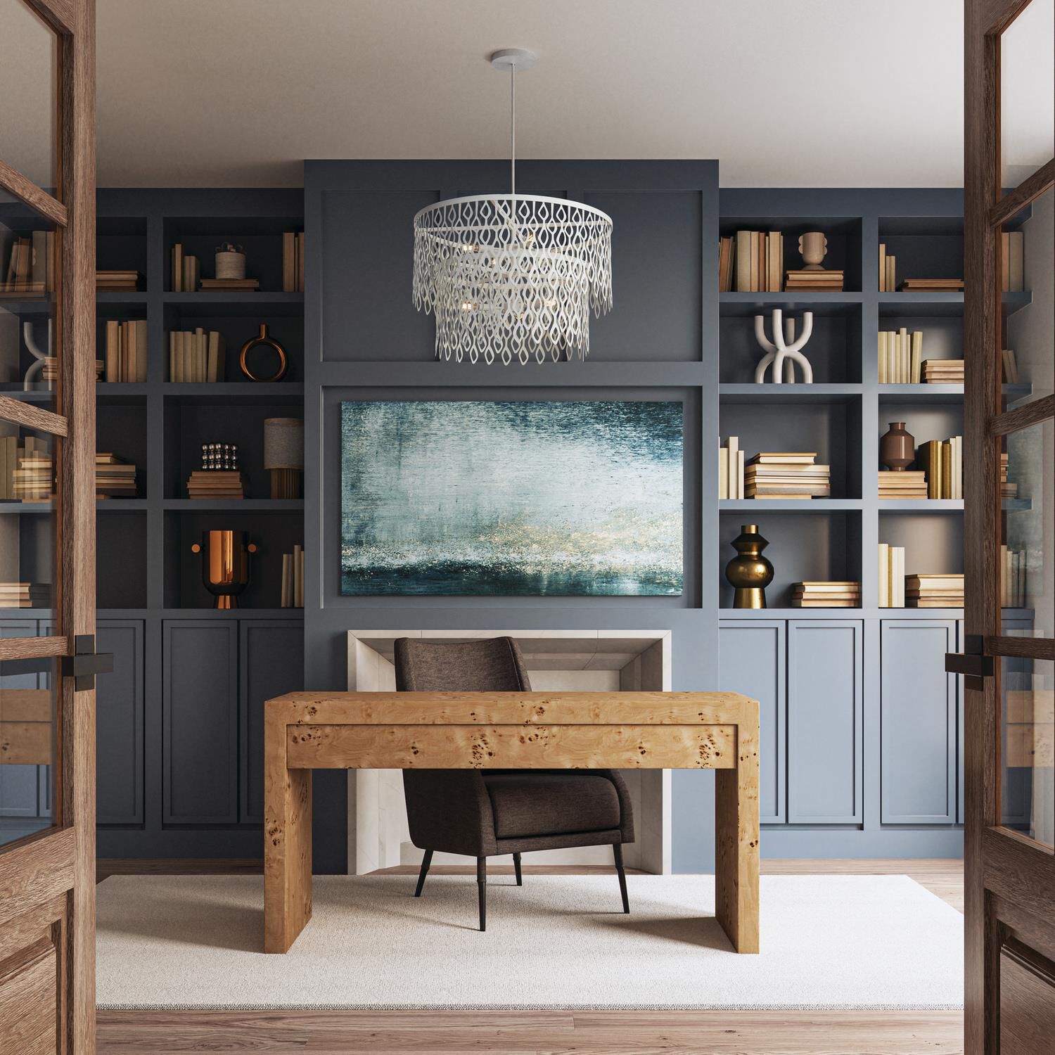 Shown in Matte White finish