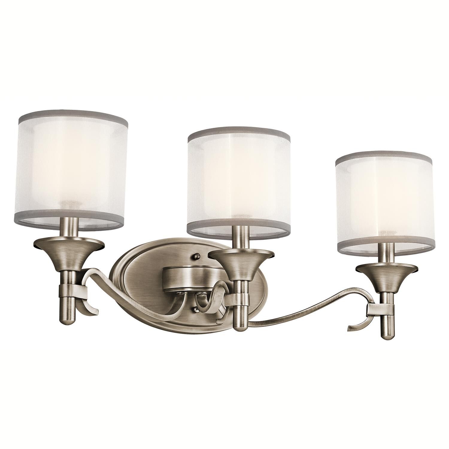 Lacey 22 Inch 3 Light Bath Vanity Light by Kichler Lighting