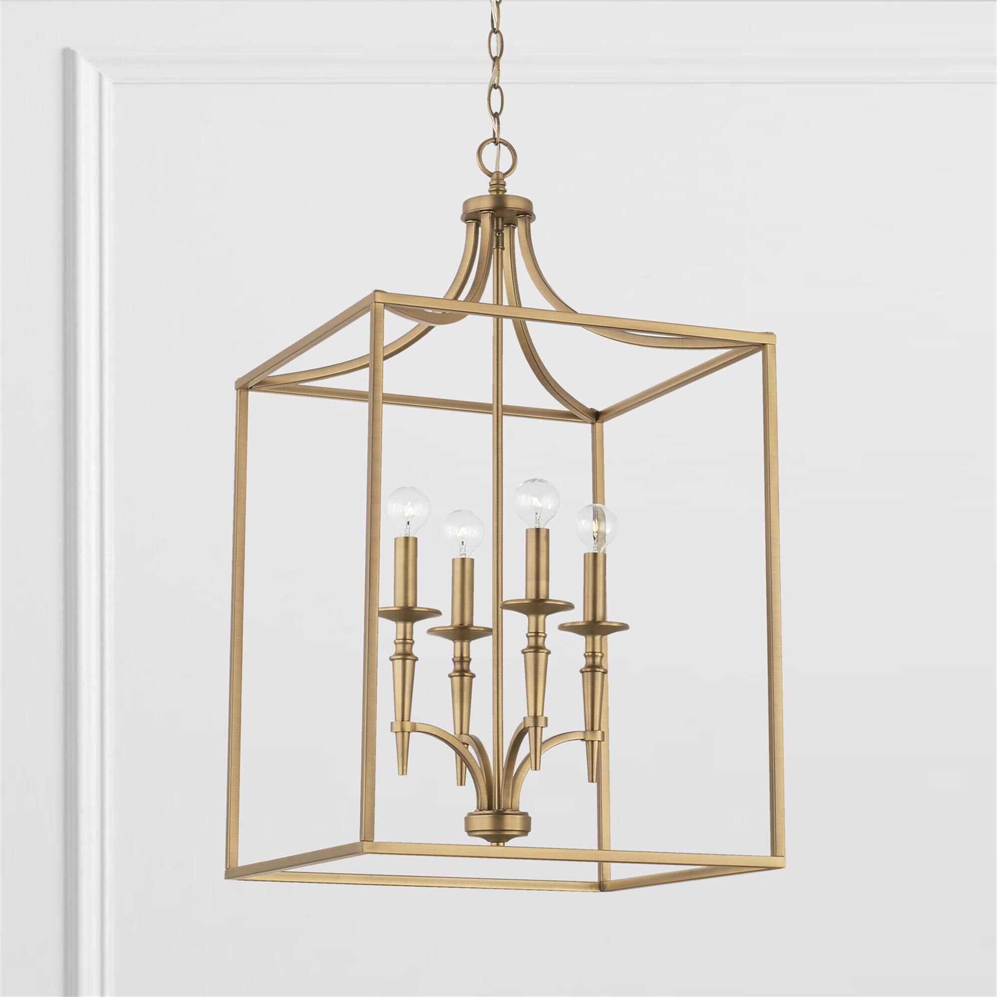 Shown in Aged Brass finish