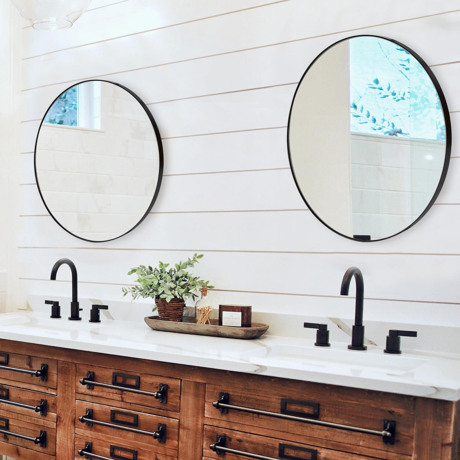 The Van Buren Decorative Mirror by Howard Elliott Collection