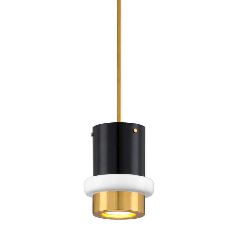Martyn Lawrence Bullard Beckenham 10 Inch Mini Pendant by Corbett Lighting