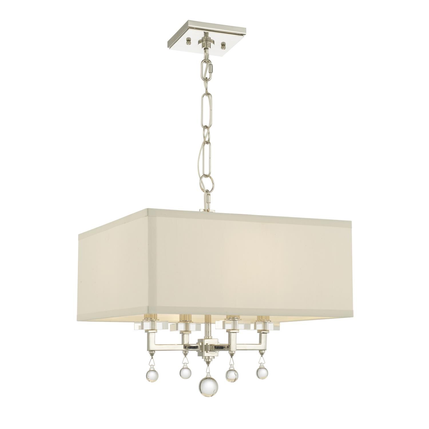 Paxton 16 Inch 4 Light Mini Chandelier by Crystorama