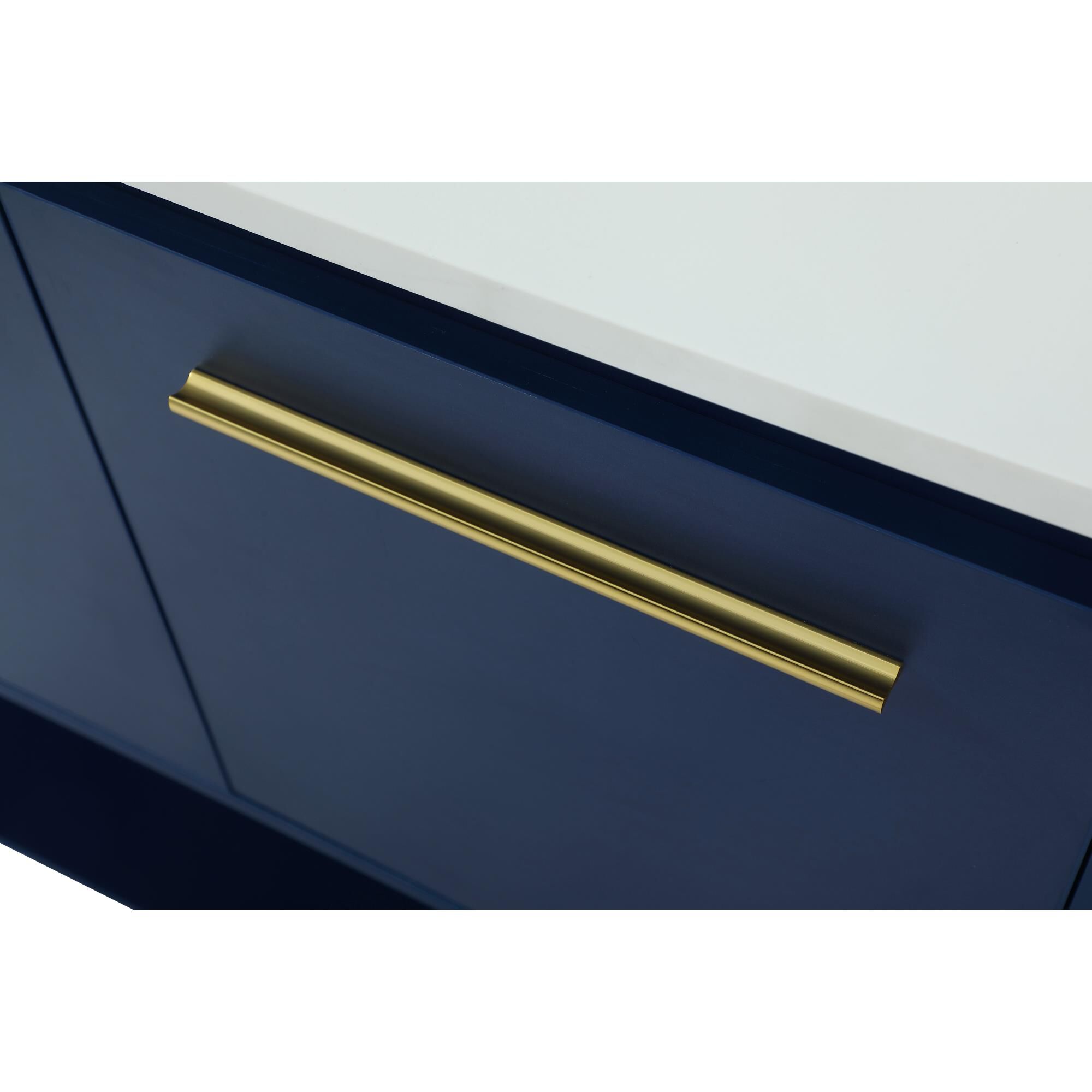 Shown in Blue finish