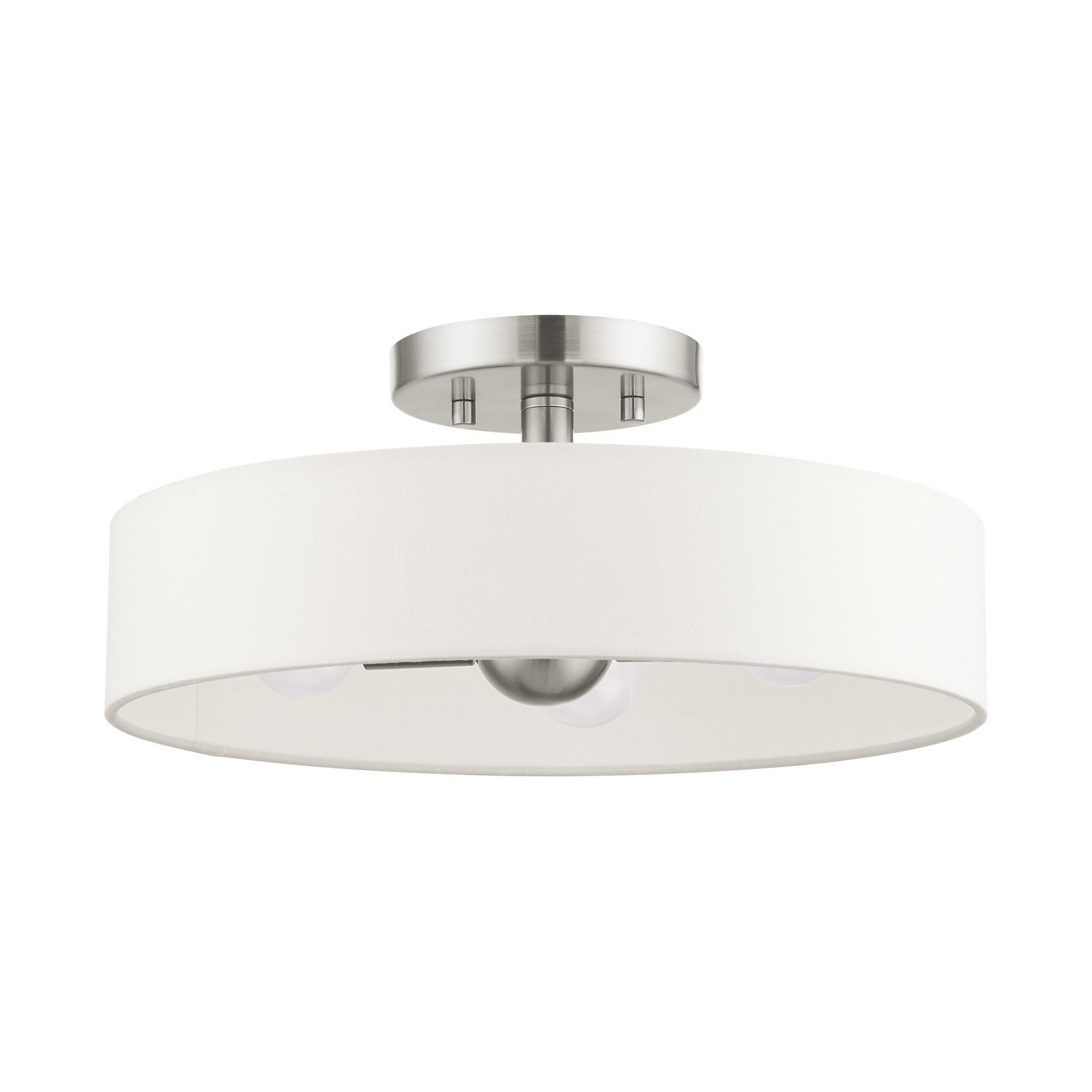 Venlo 14 Inch 4 Light Semi Flush Mount by Livex Lighting