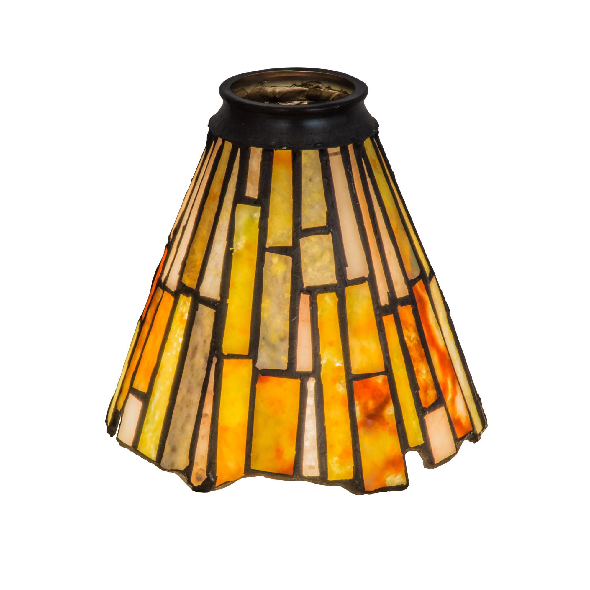 Jadestone Delta 5 Inch Fan Glass by Meyda Lighting