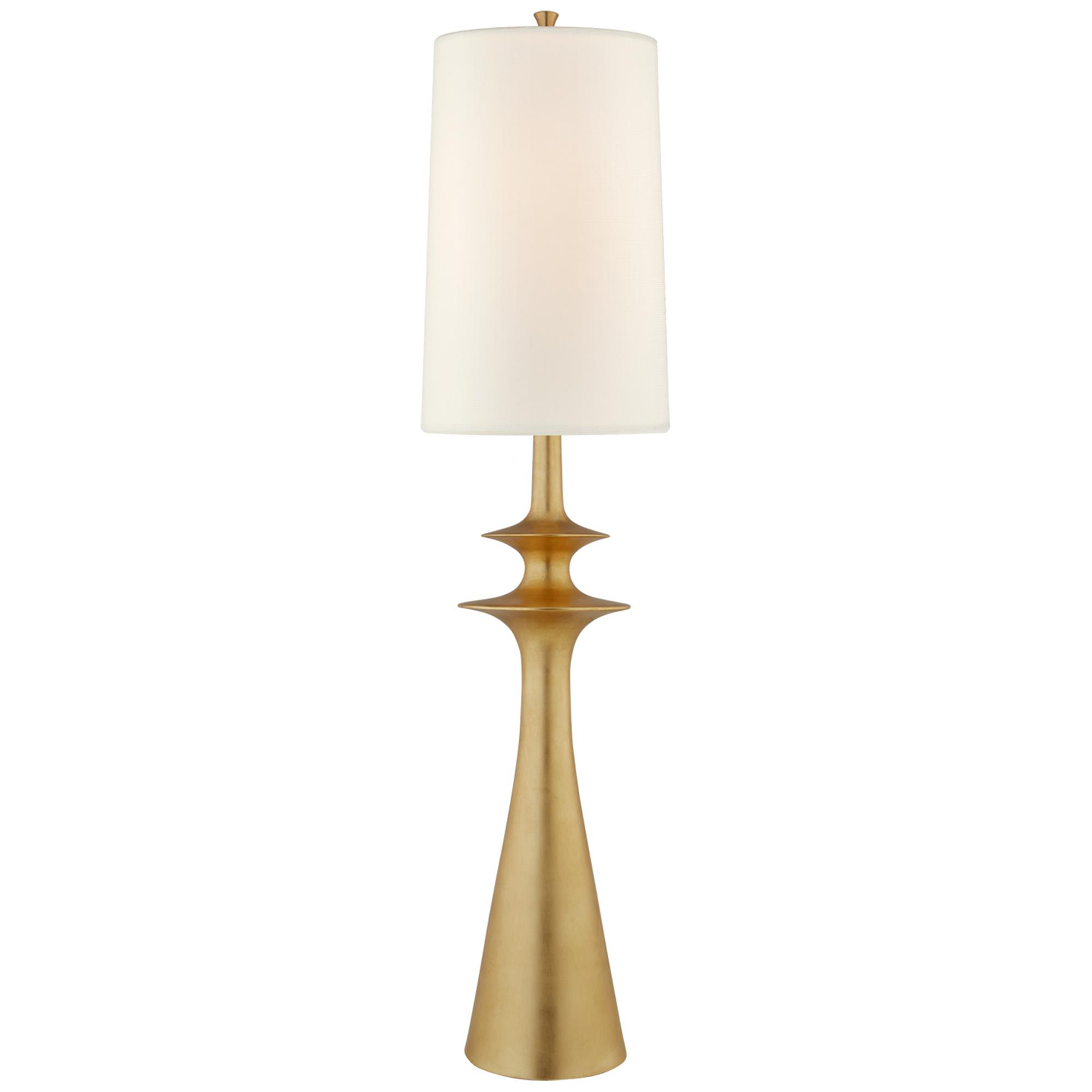 Shown in Gild finish and Linen shade