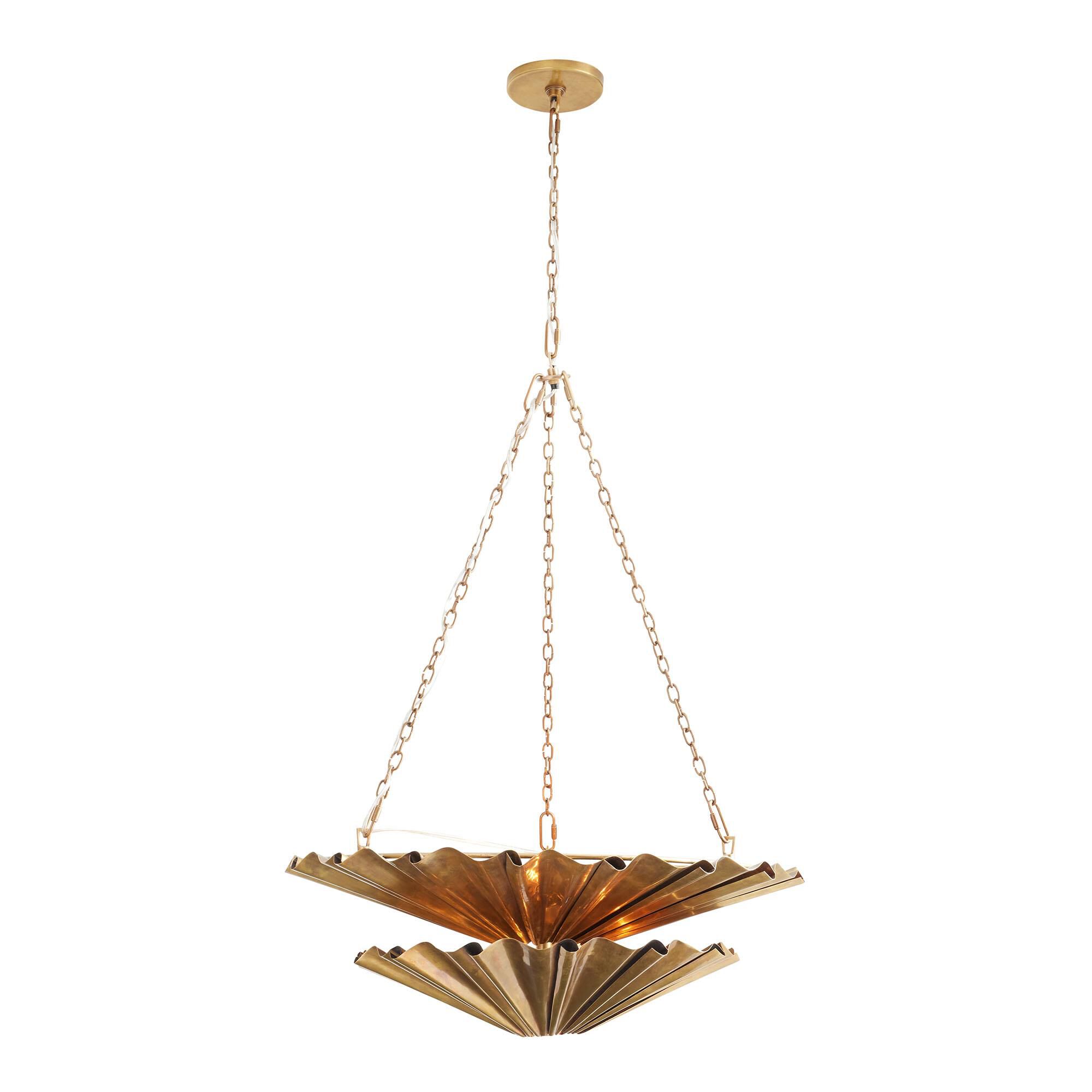 Katya 28 Inch 9 Light Chandelier by Arteriors Home